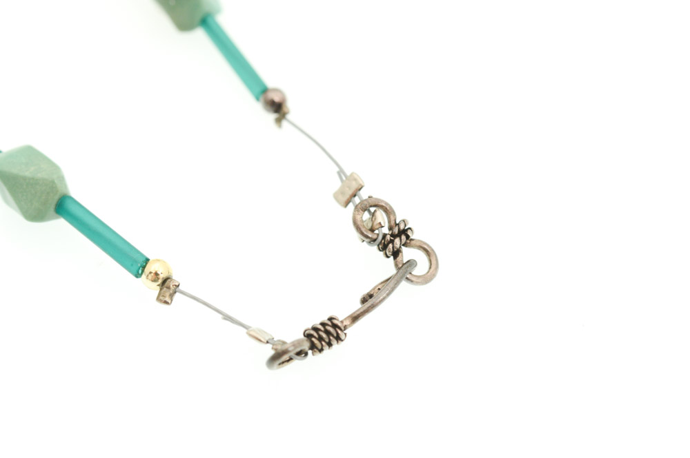 Turquoise, Mother of Pearl, and Hematite Necklaces