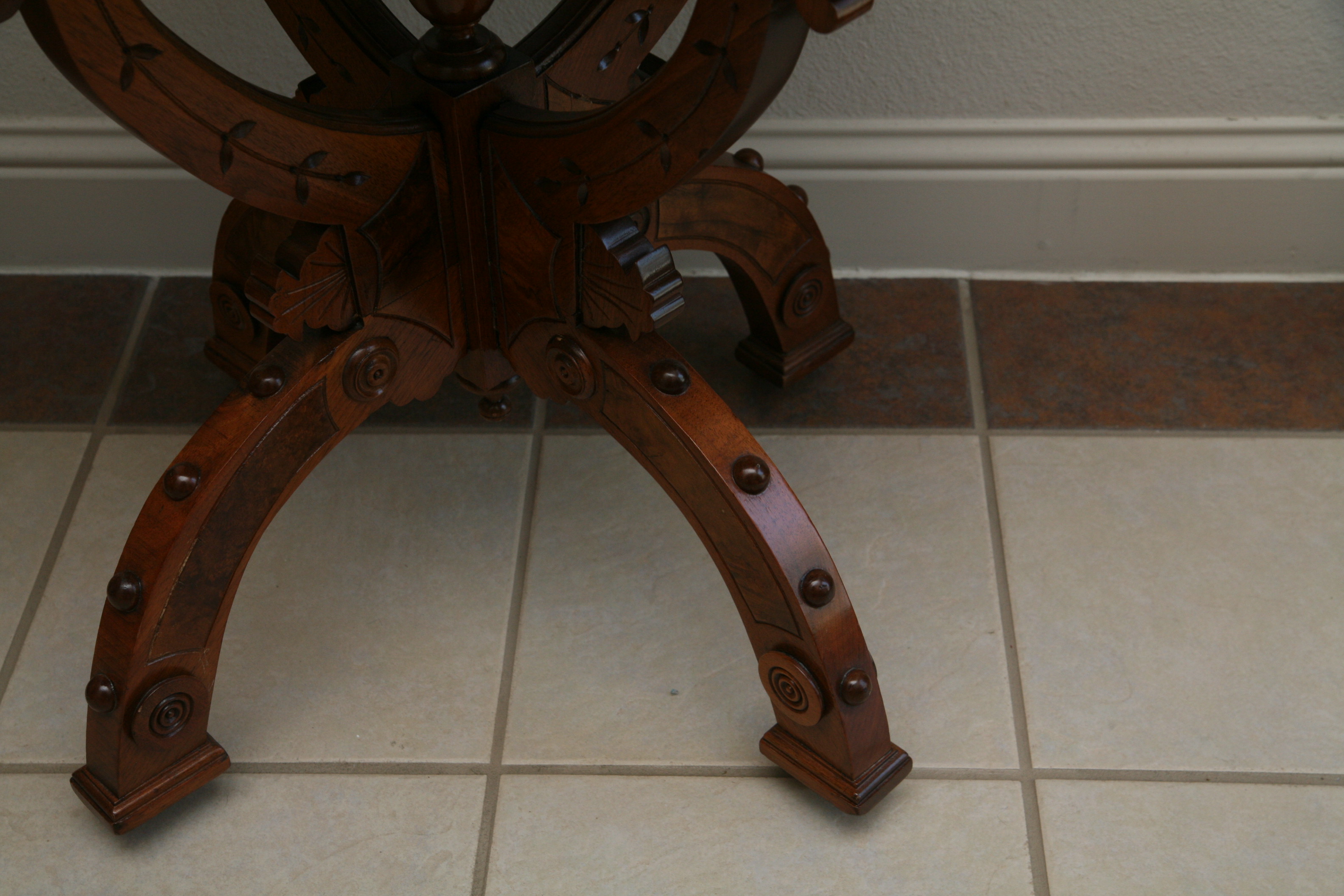 Vintage Eastlake Style Accent Table