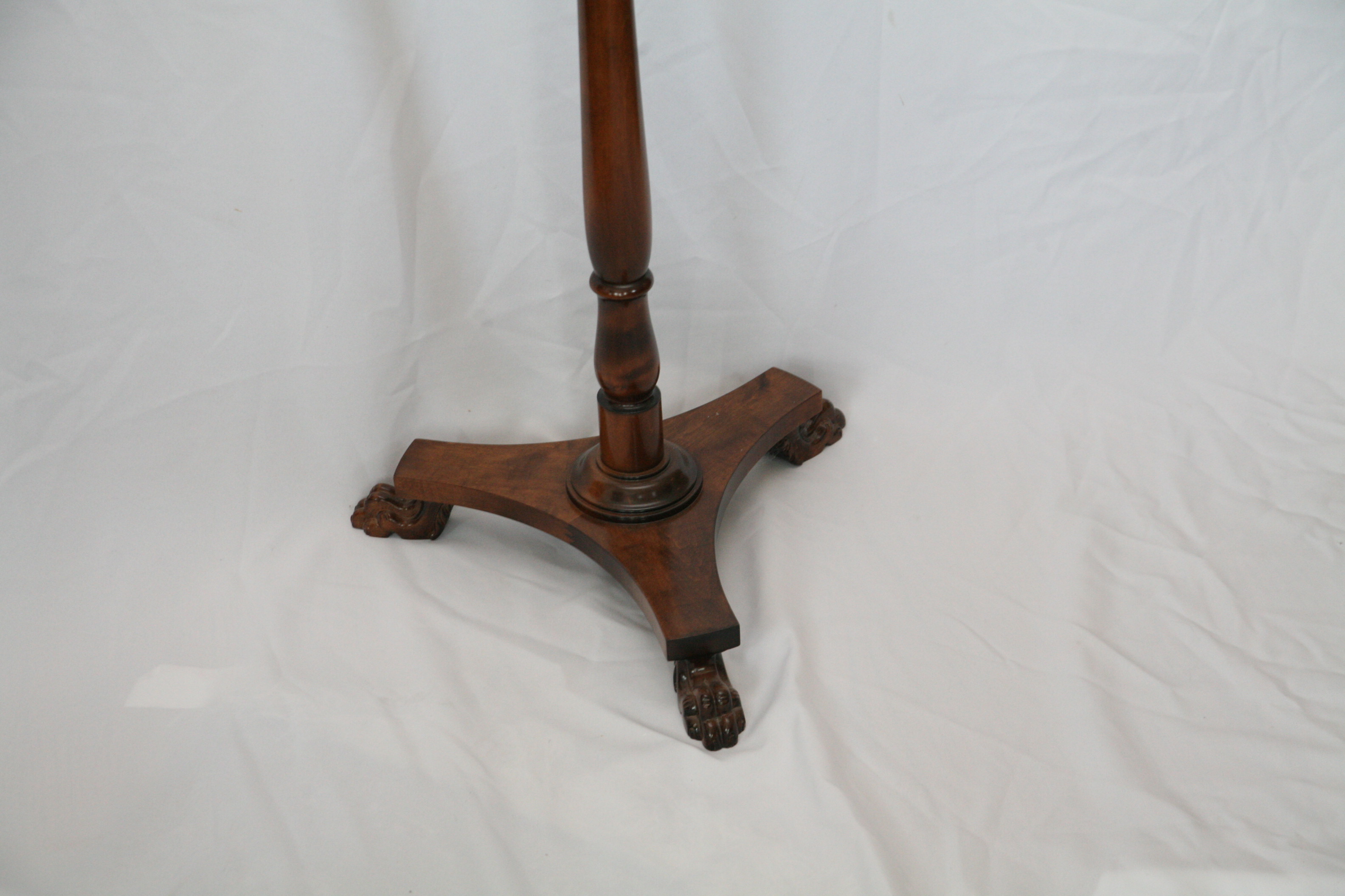 Mid 20th Century Italian Salvi Mahogany and Brass Sheet Music Stand