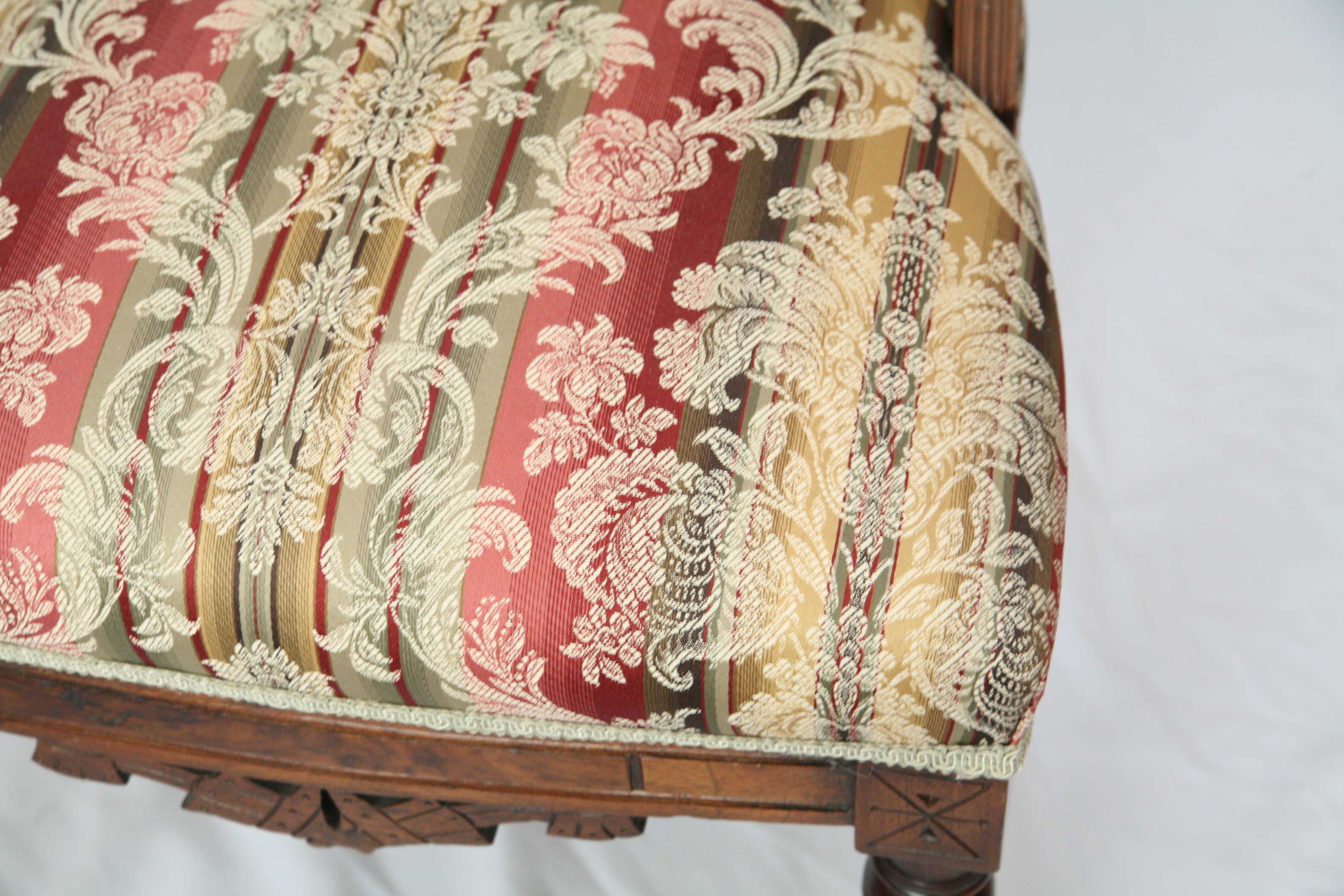 Antique Eastlake Mahogany Side Chairs