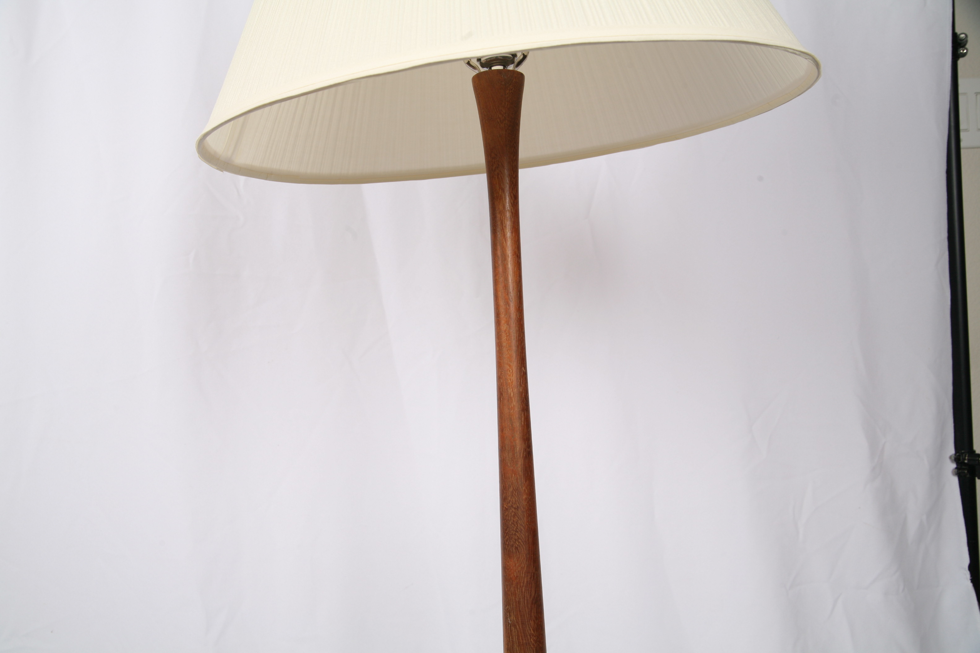 Mid Century Modern Wood Floor Lamp