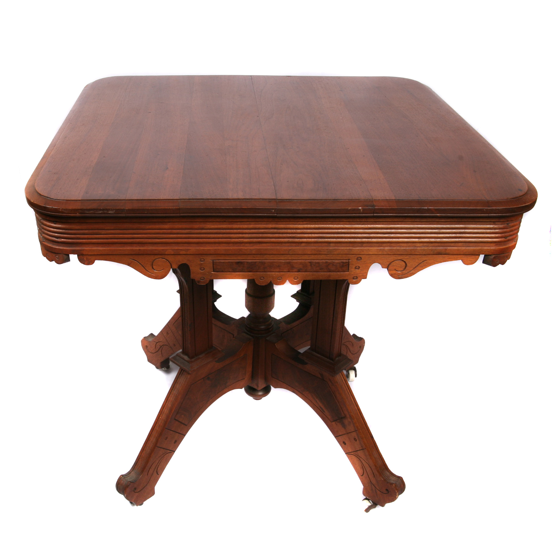 Walnut Eastlake Style Accent Table