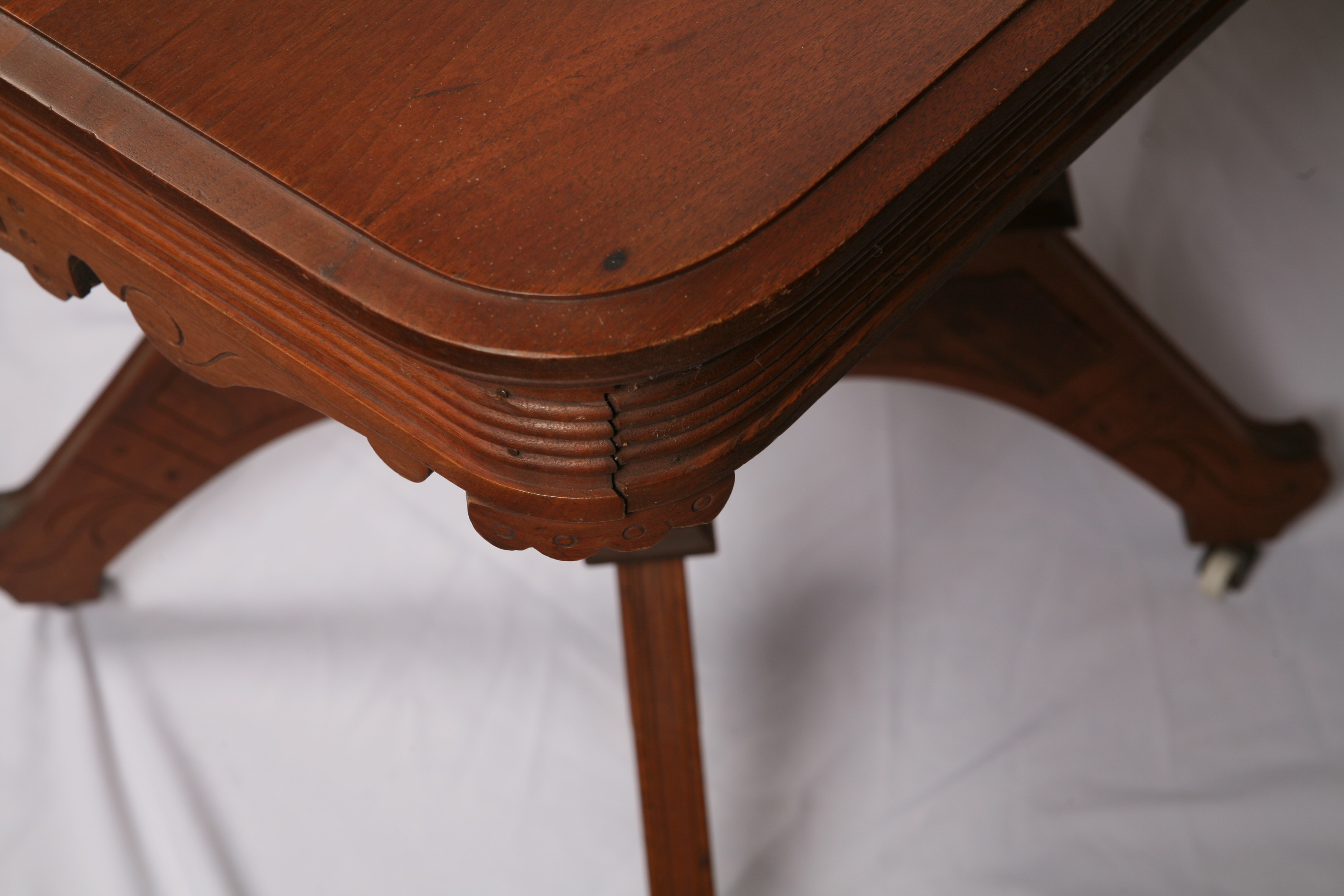 Walnut Eastlake Style Accent Table