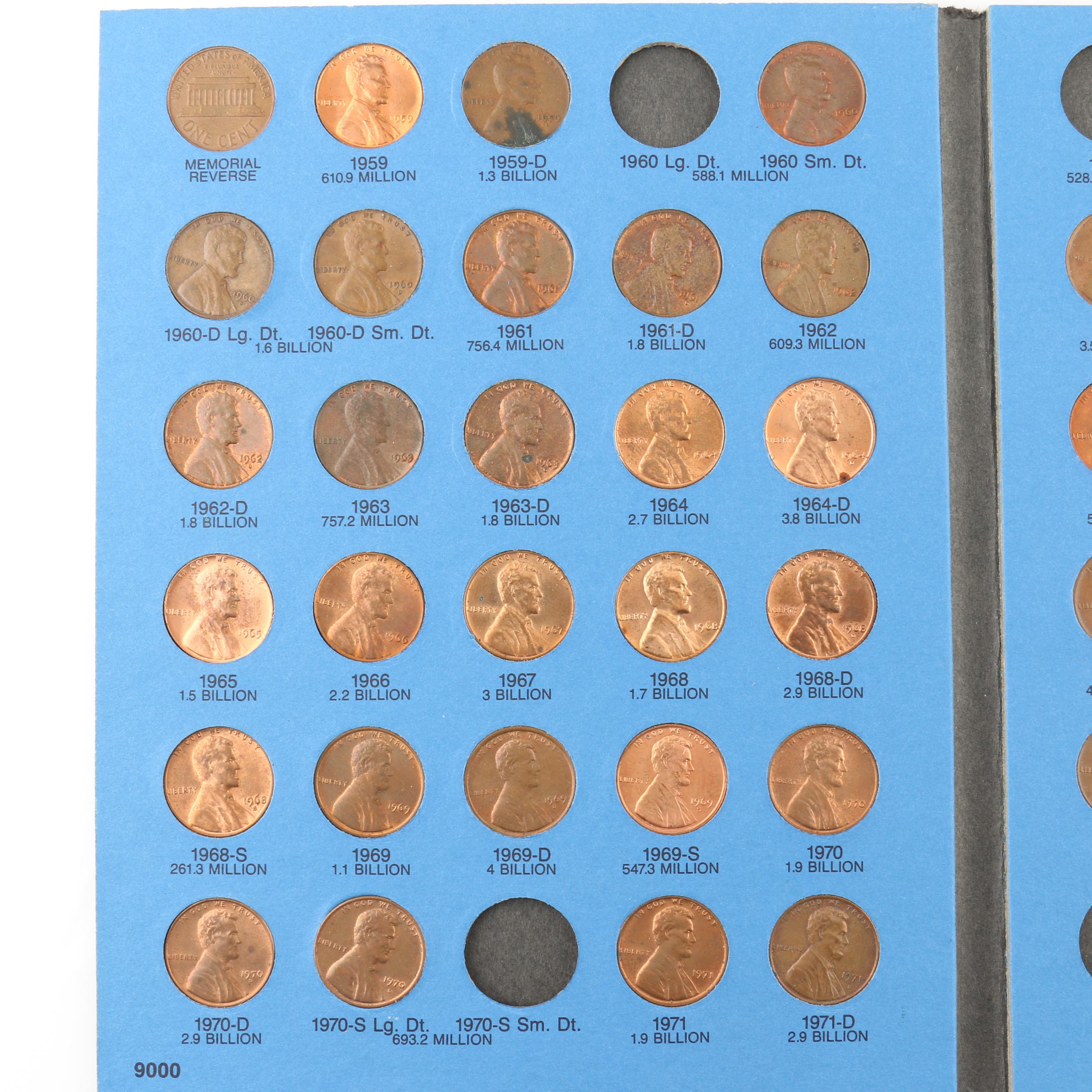 Two Whitman Binders of Lincoln Cents
