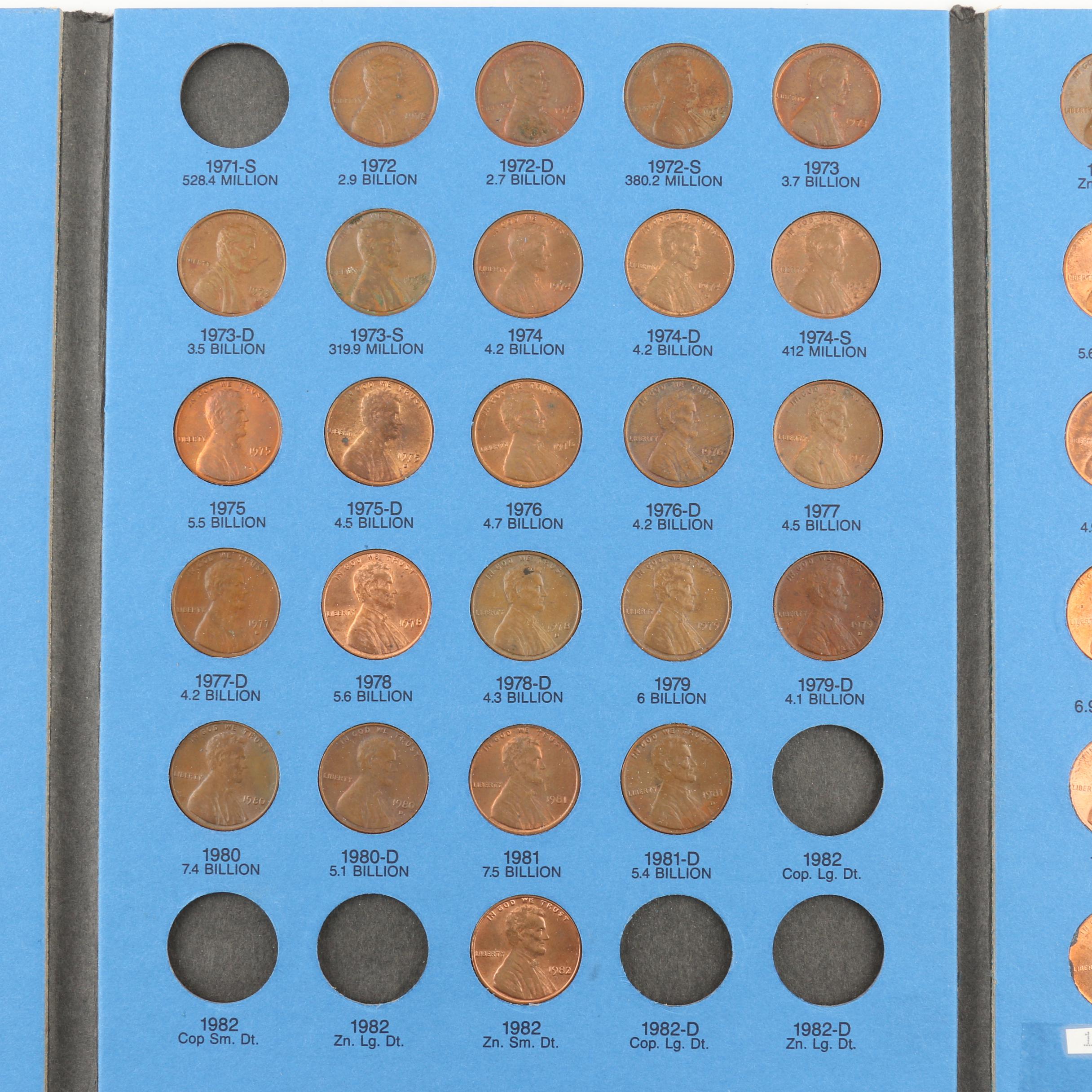 Two Whitman Binders of Lincoln Cents