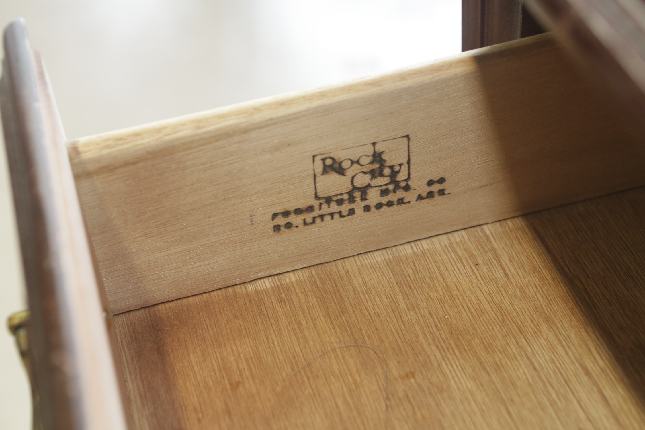 Queen Anne Style Raised Cabinet by Rock City