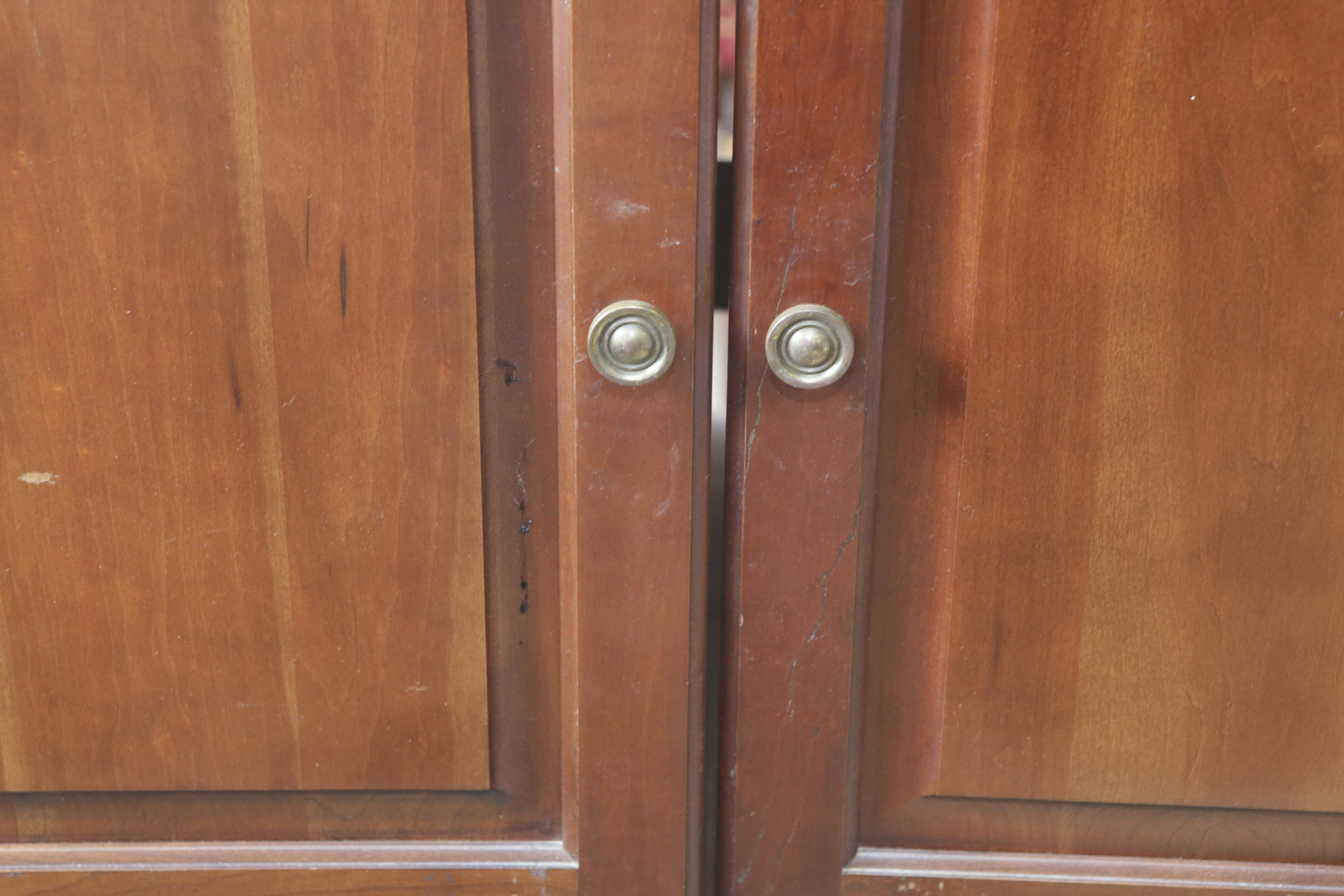 Queen Anne Style Entertainment Center