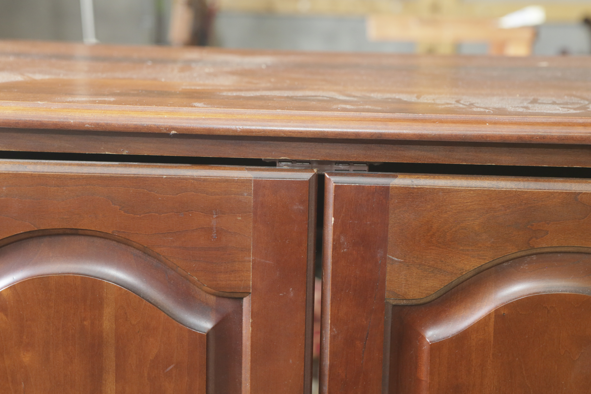 Queen Anne Style Entertainment Center