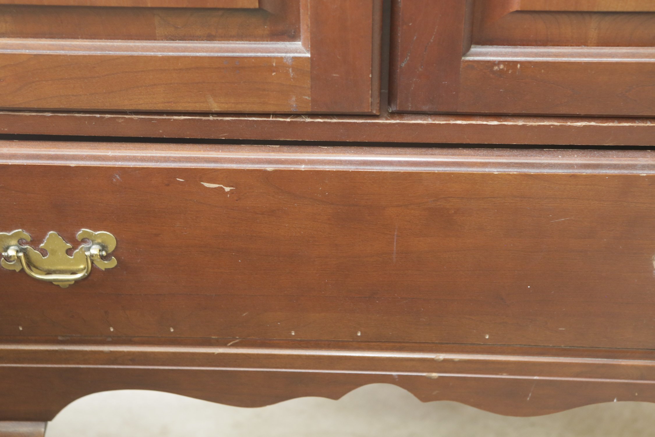 Queen Anne Style Entertainment Center