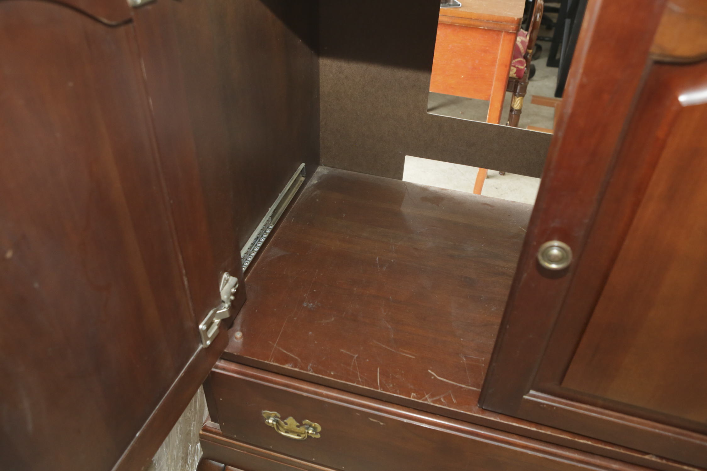 Queen Anne Style Entertainment Center