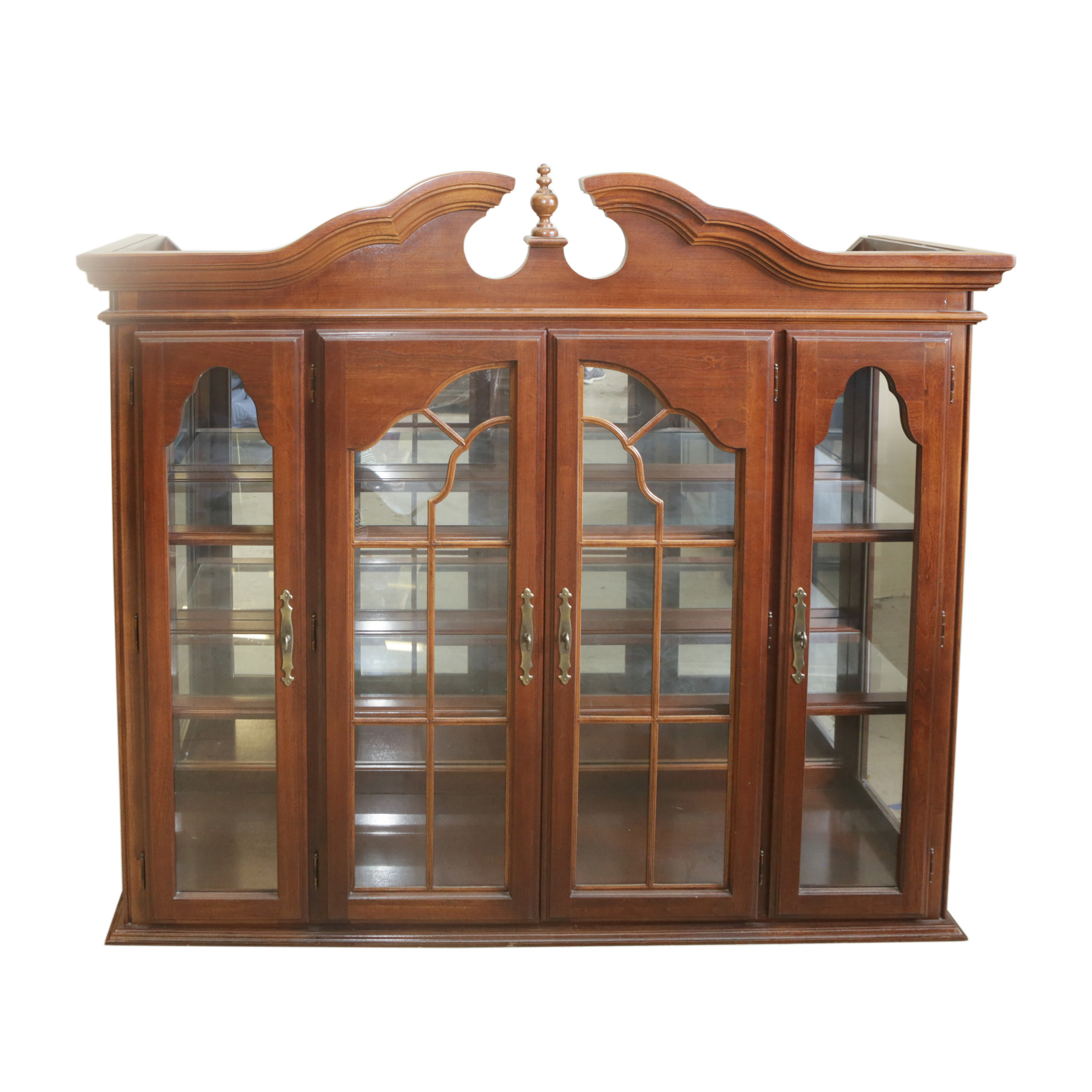 Queen Anne Style China Cabinet by American Drew
