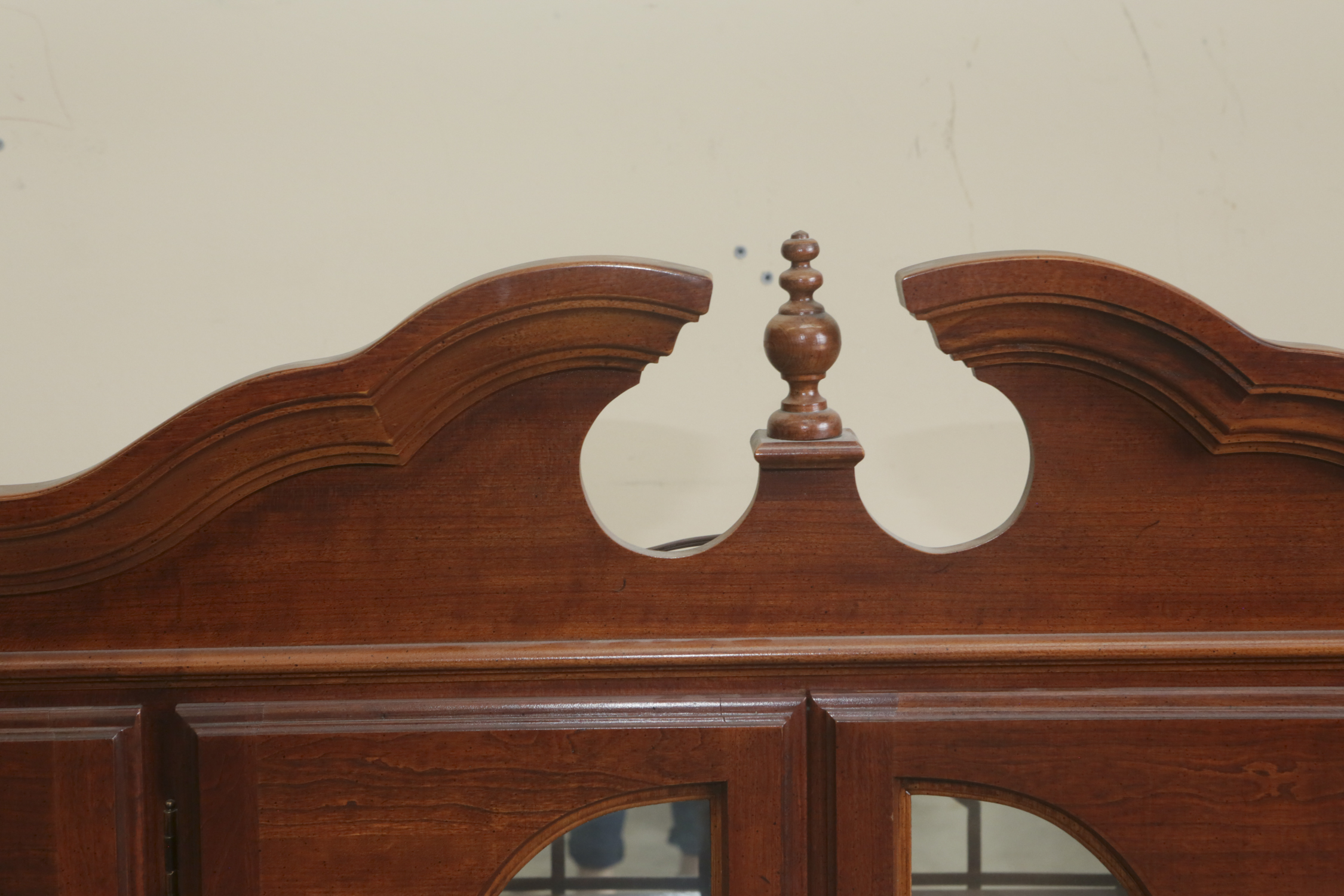 Queen Anne Style China Cabinet by American Drew