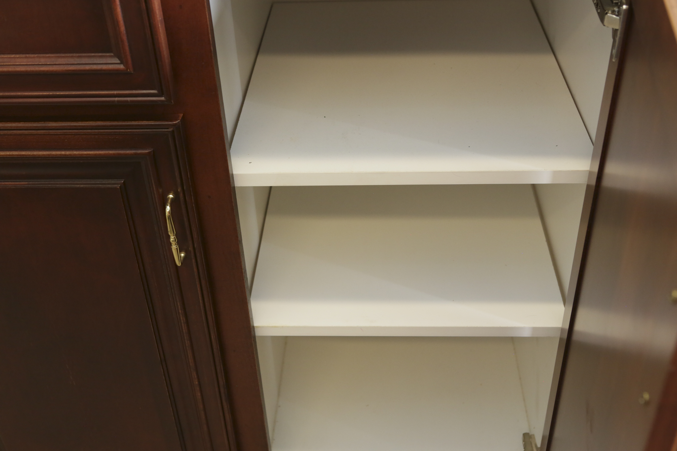 Mahogany Stained Sideboard Cabinet