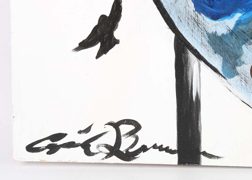 Acrylic Painting of Bob Ross