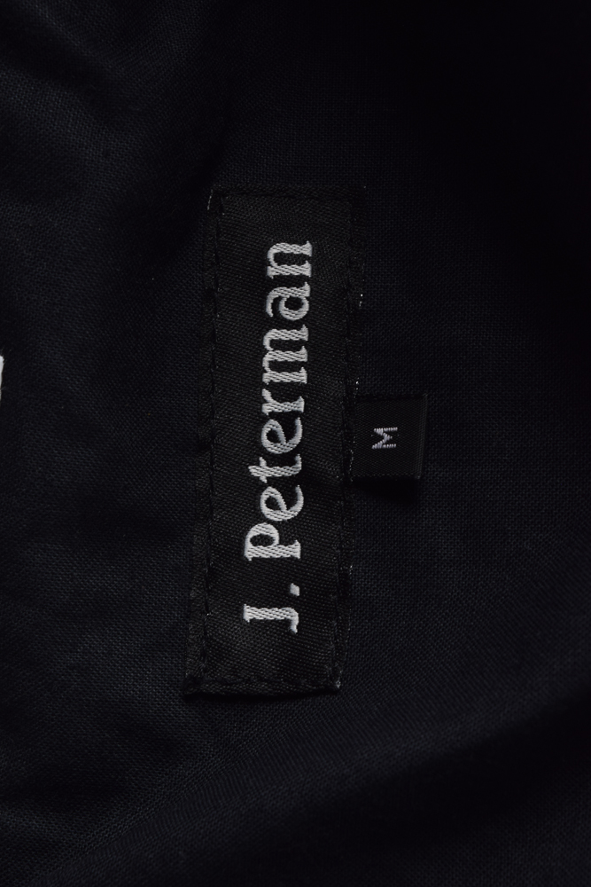 Men's The J. Peterman Company Horseman's Black Duster