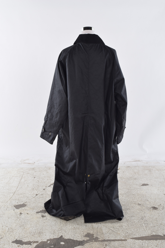 Men's The J. Peterman Company Horseman's Black Duster