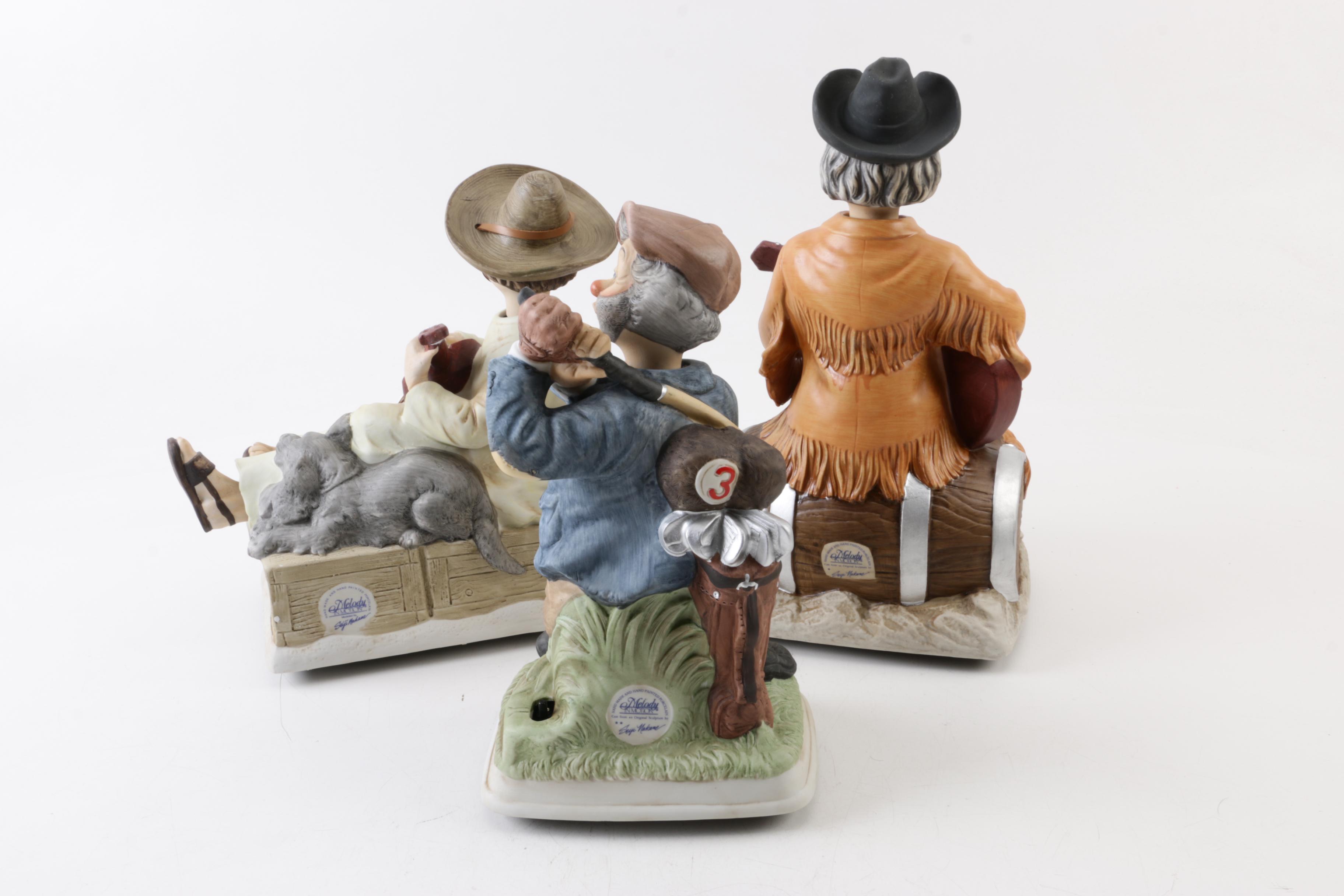 Melody In Motion Porcelain Music Boxes