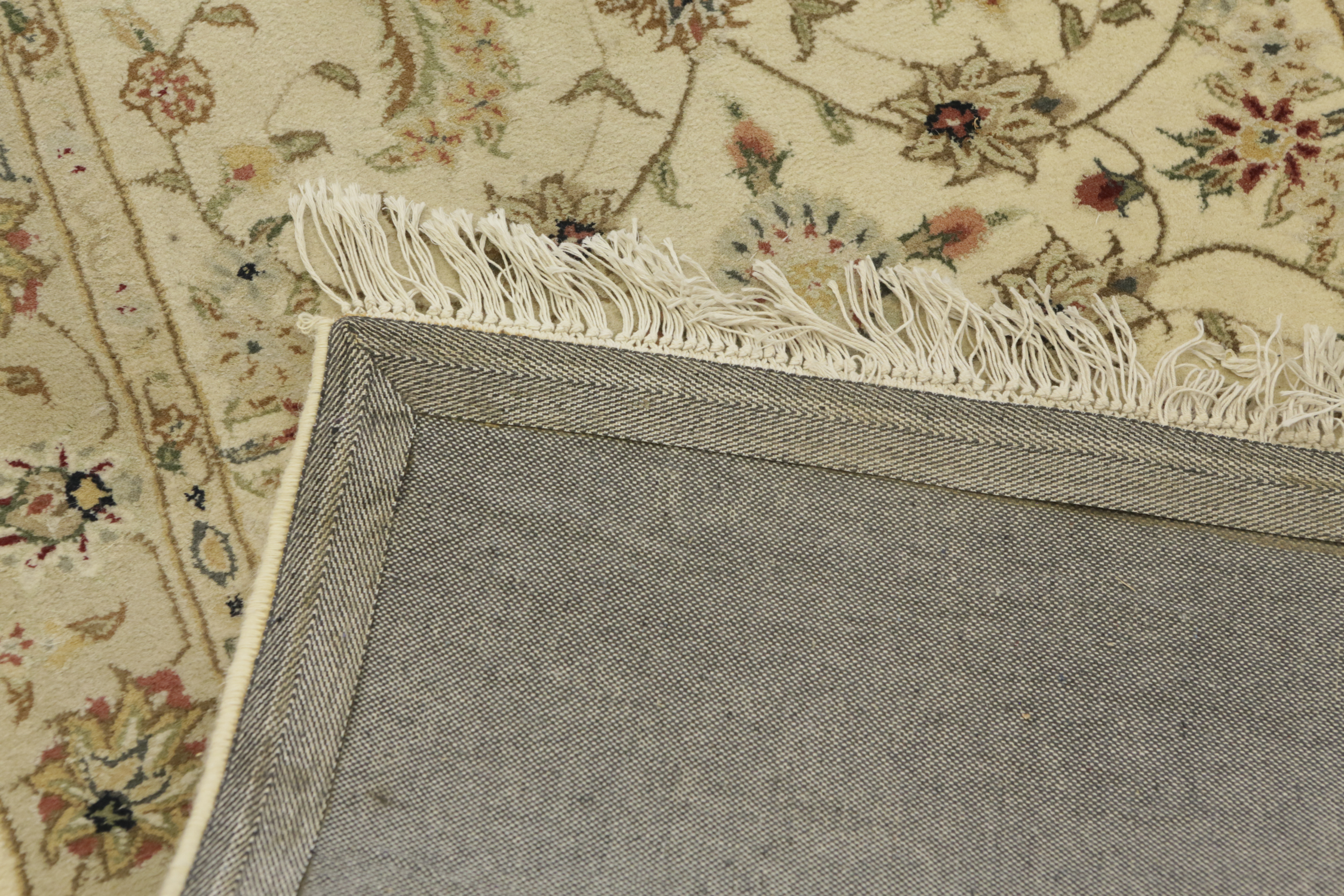 Tufted Indo-Persian Wool Carpet Runner