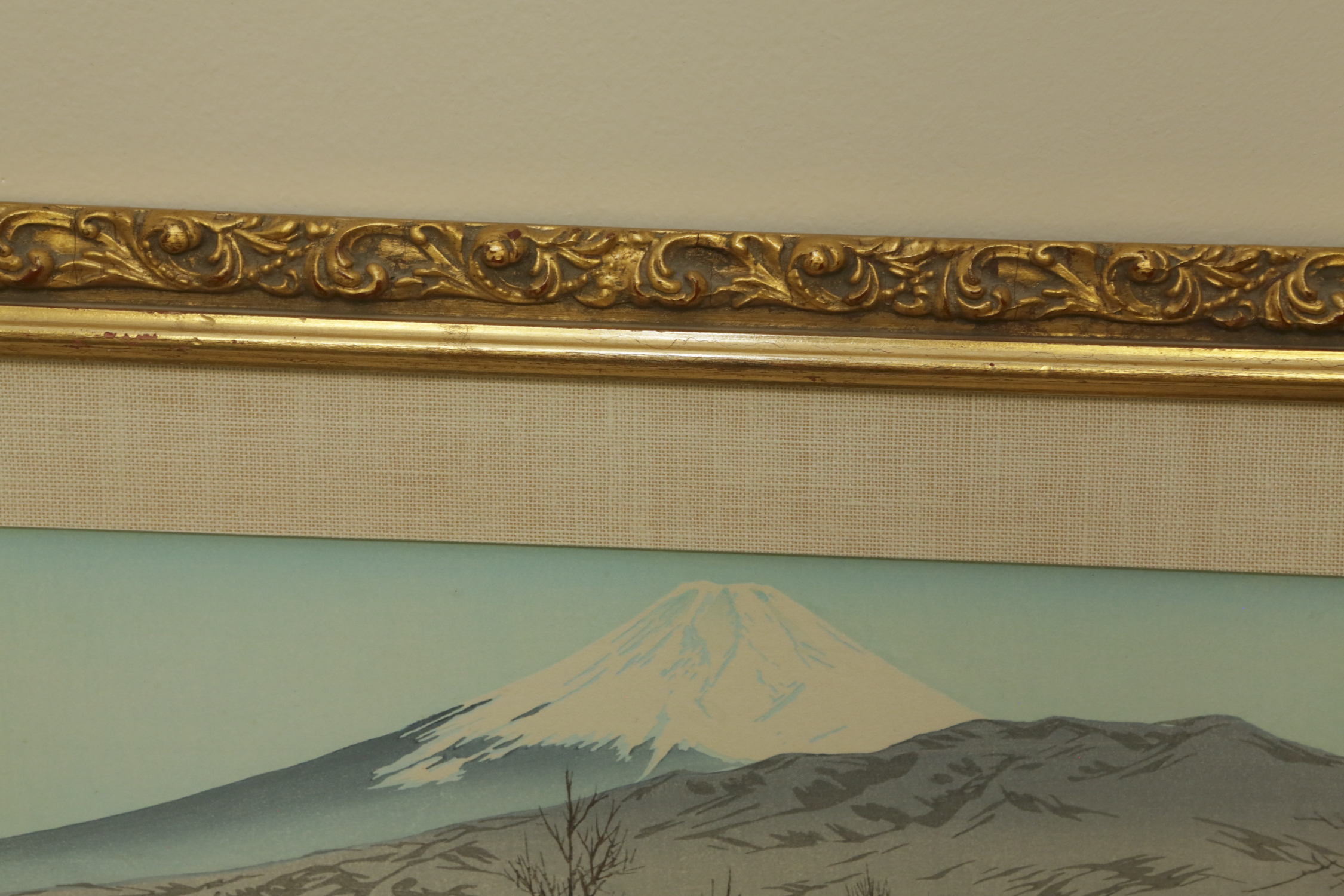 Woodblock Print After Tokuriki Tomikichiro "Izu Eri Coast"