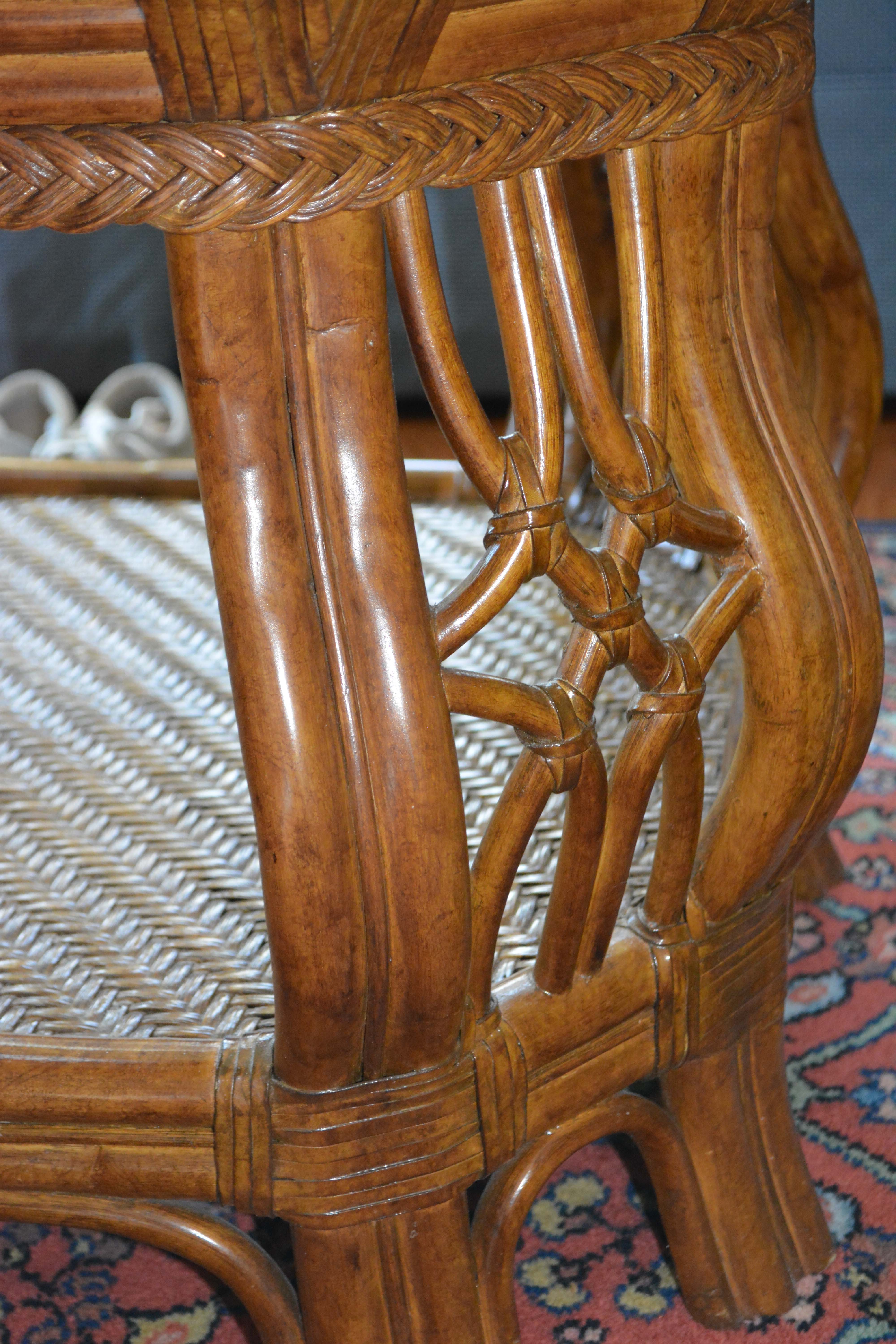 Glass Top Coffee Table and End Table