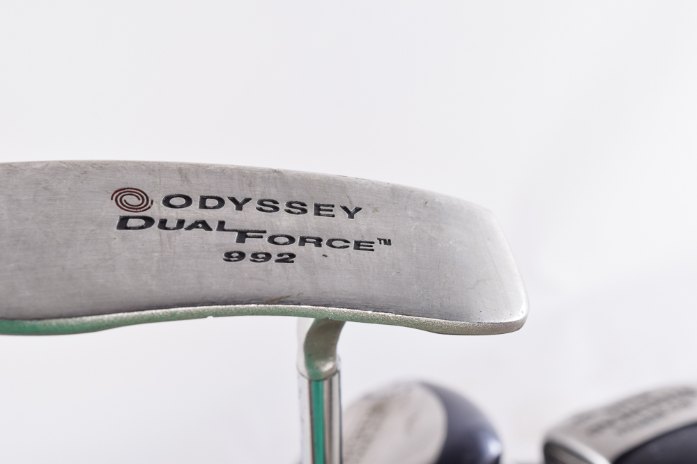 Golf Club Set Featuring Callaway in Leather Disney Golf Bag