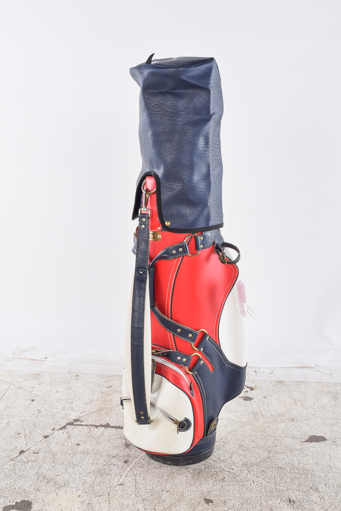 Golf Club Set Featuring Callaway in Leather Disney Golf Bag