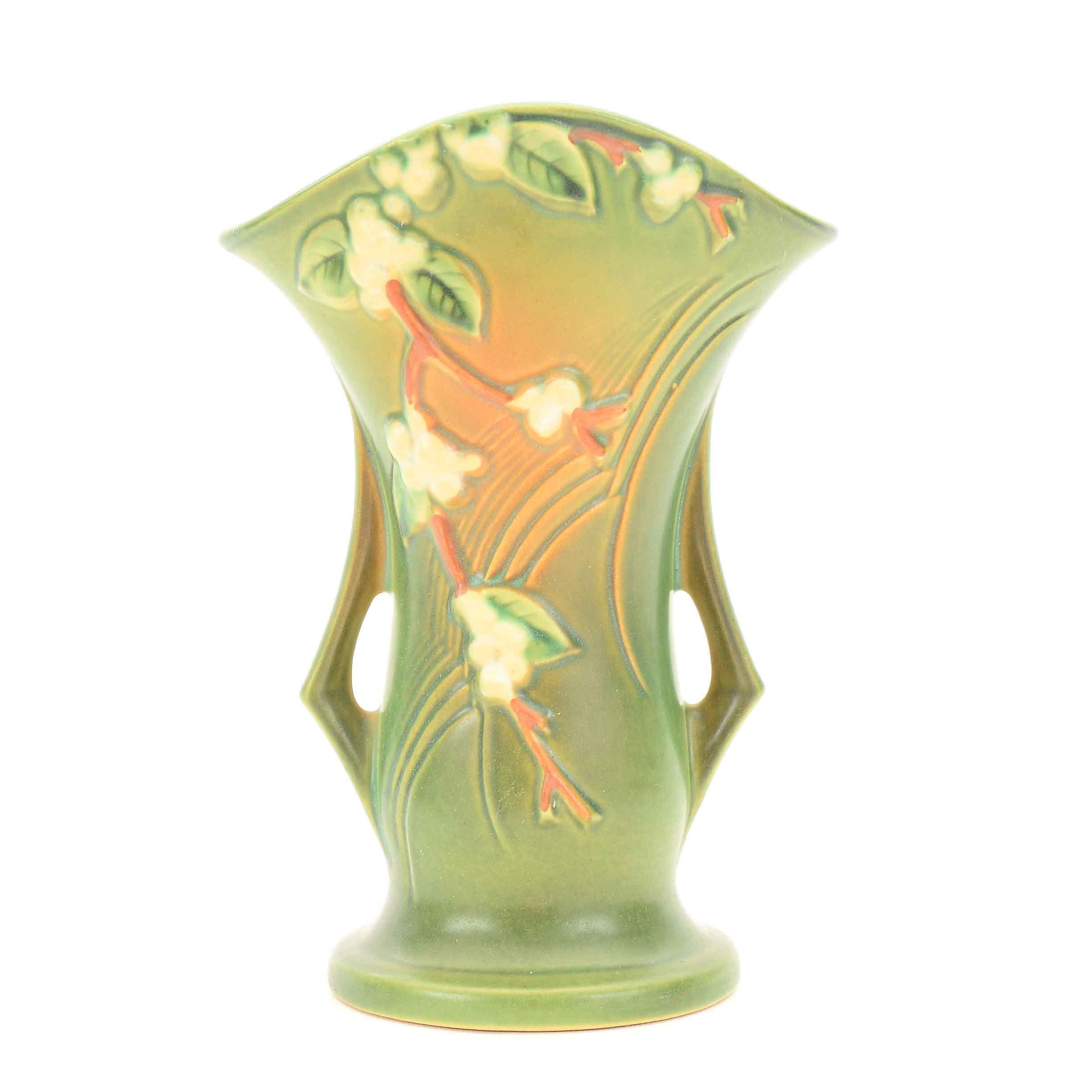 Roseville Pottery "Snowberry" Vase