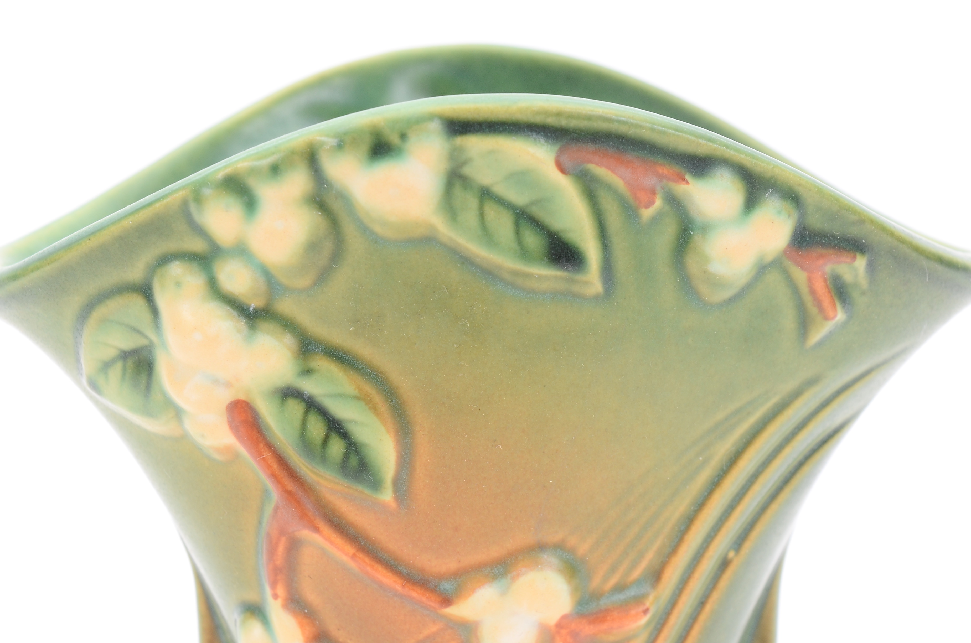 Roseville Pottery "Snowberry" Vase