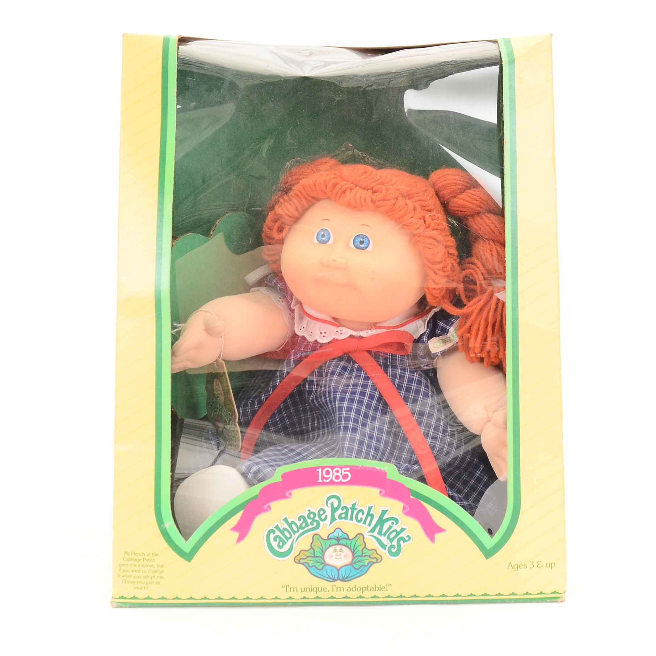 1985 Cabbage Patch Kids Red Haired Doll