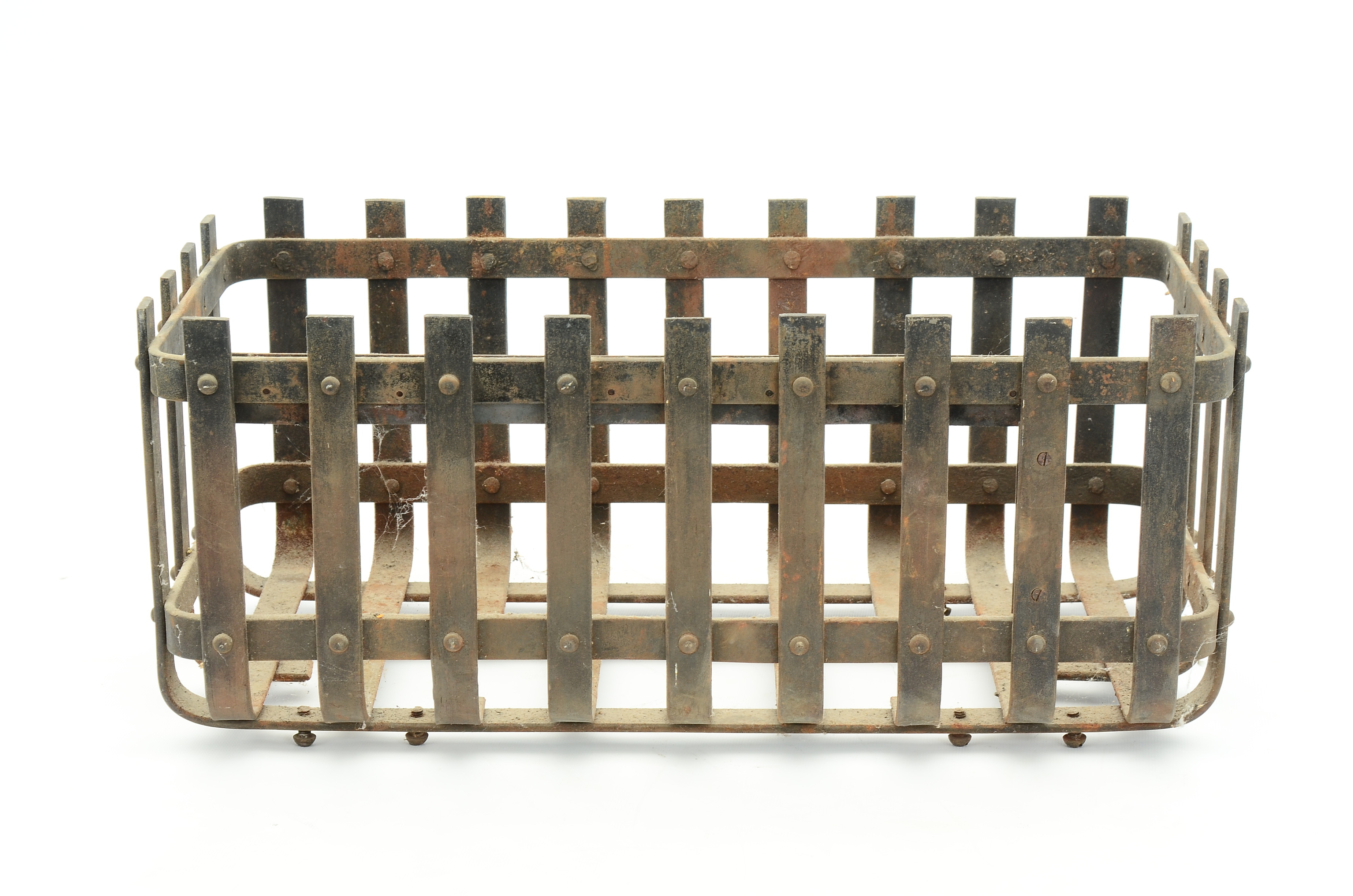 Wrought Iron Coal Basket