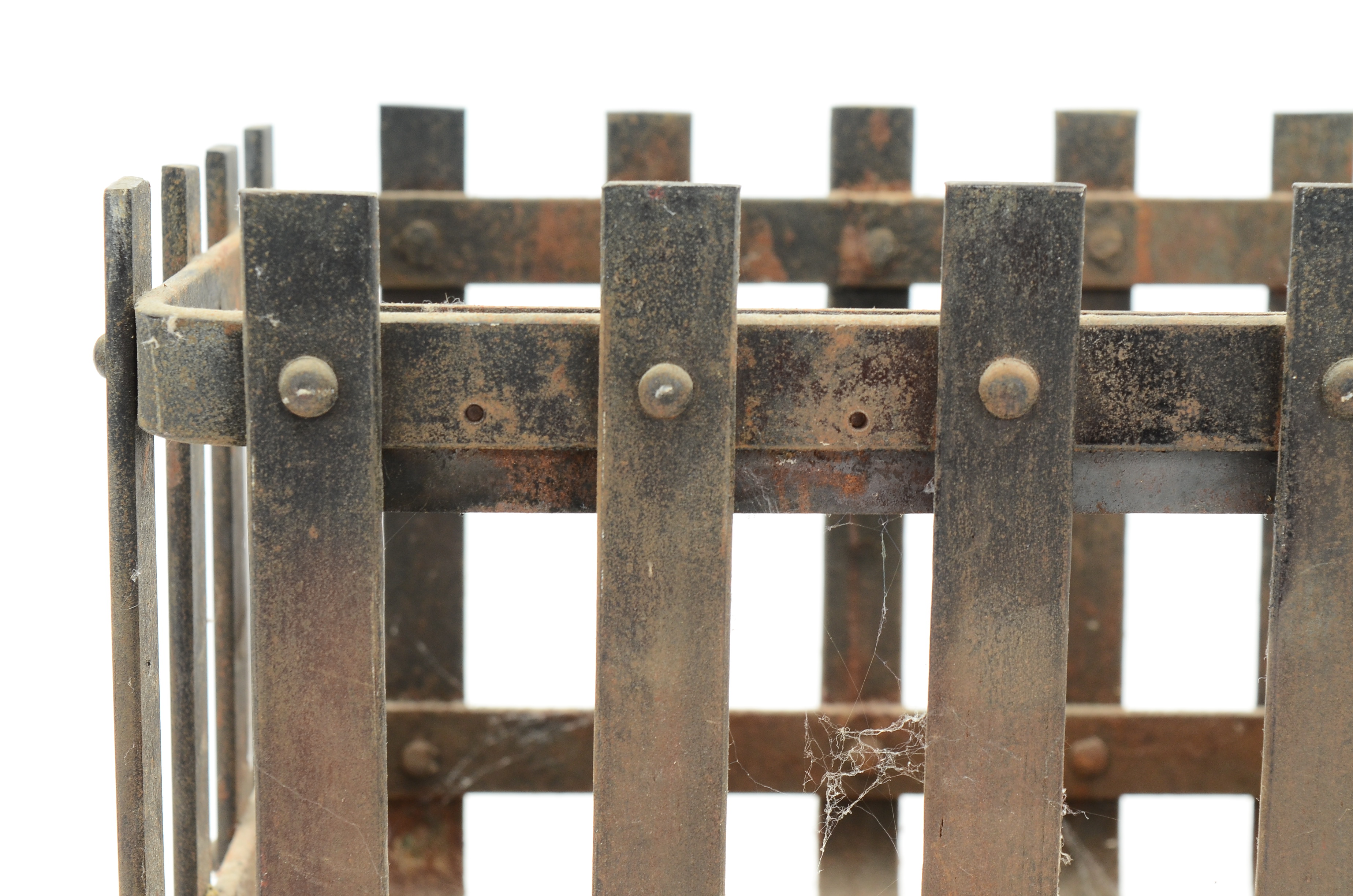 Wrought Iron Coal Basket