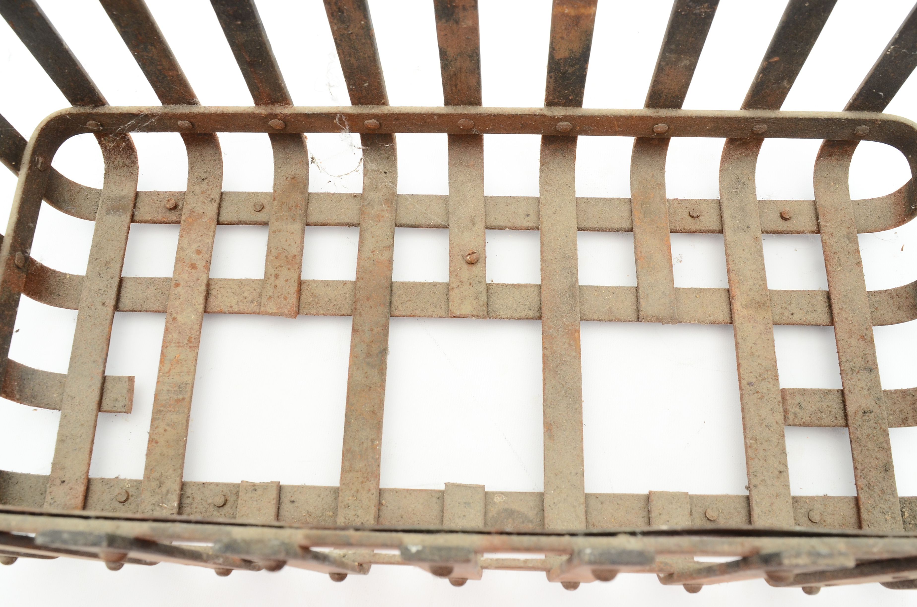 Wrought Iron Coal Basket