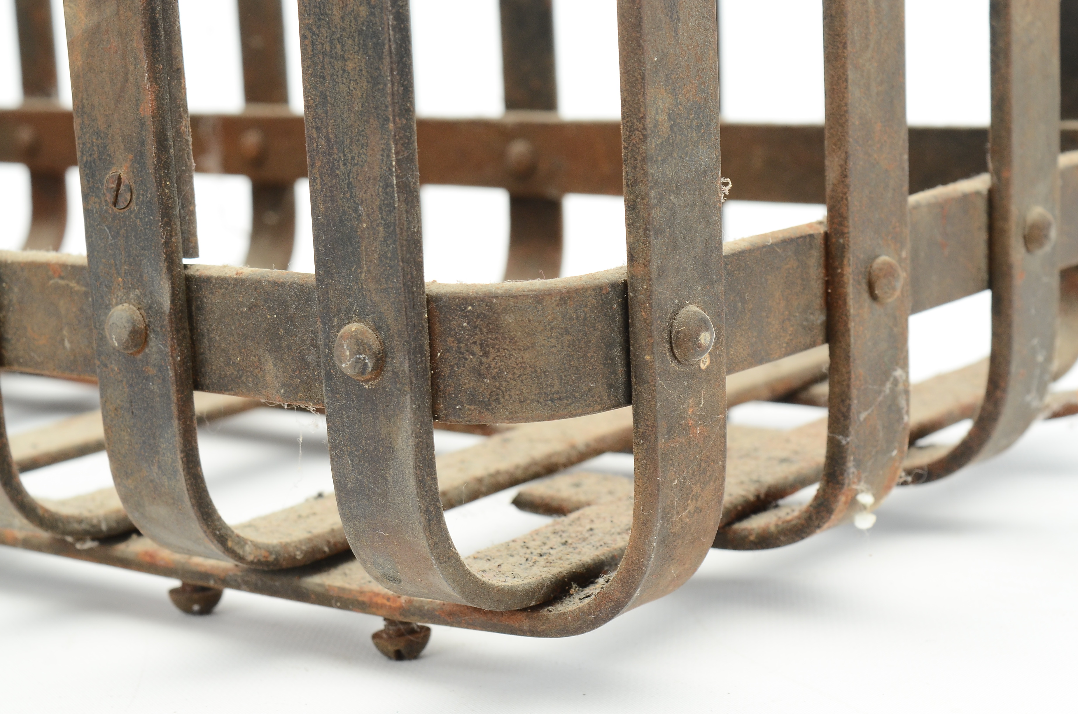 Wrought Iron Coal Basket