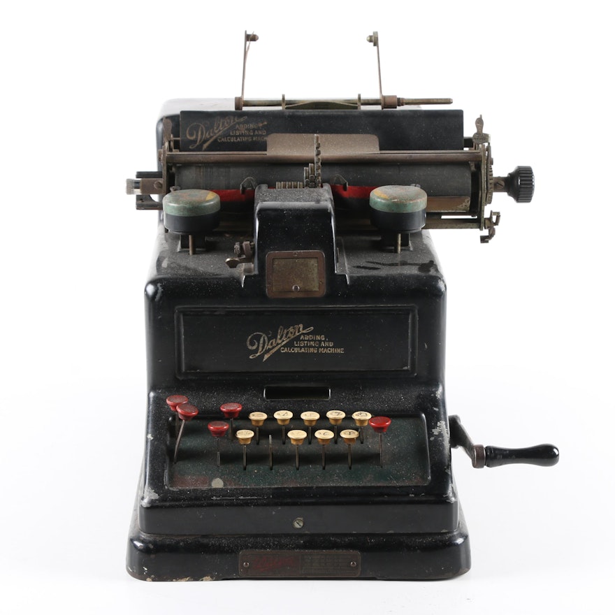 Vintage Dalton Adding/Calculating Machine