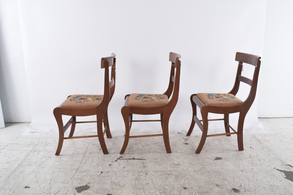 Vintage Regency Style Side Chairs