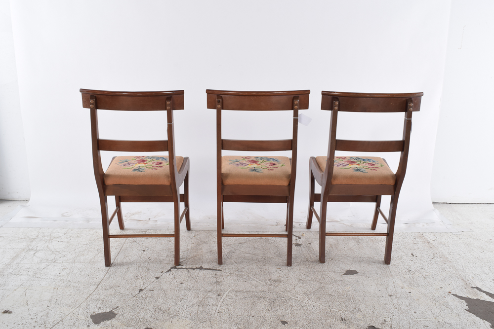 Vintage Regency Style Side Chairs