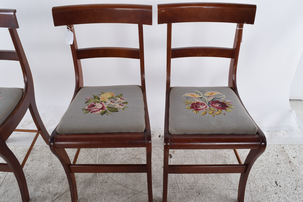 Vintage Regency Style Side Chairs
