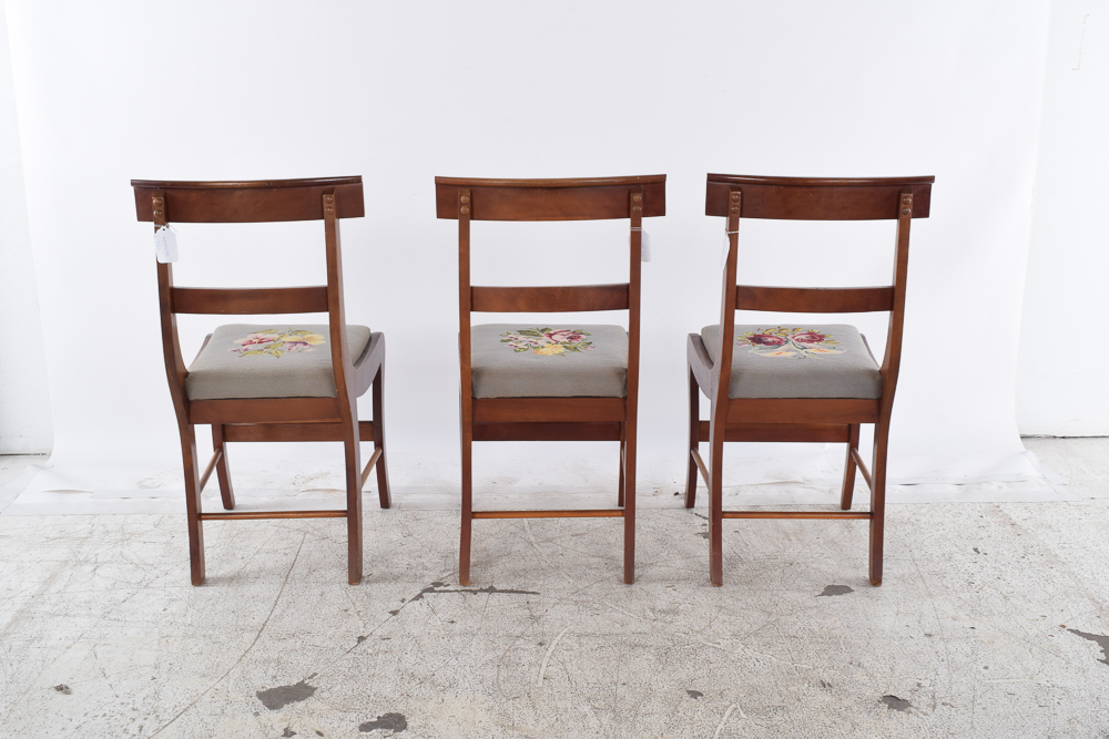 Vintage Regency Style Side Chairs