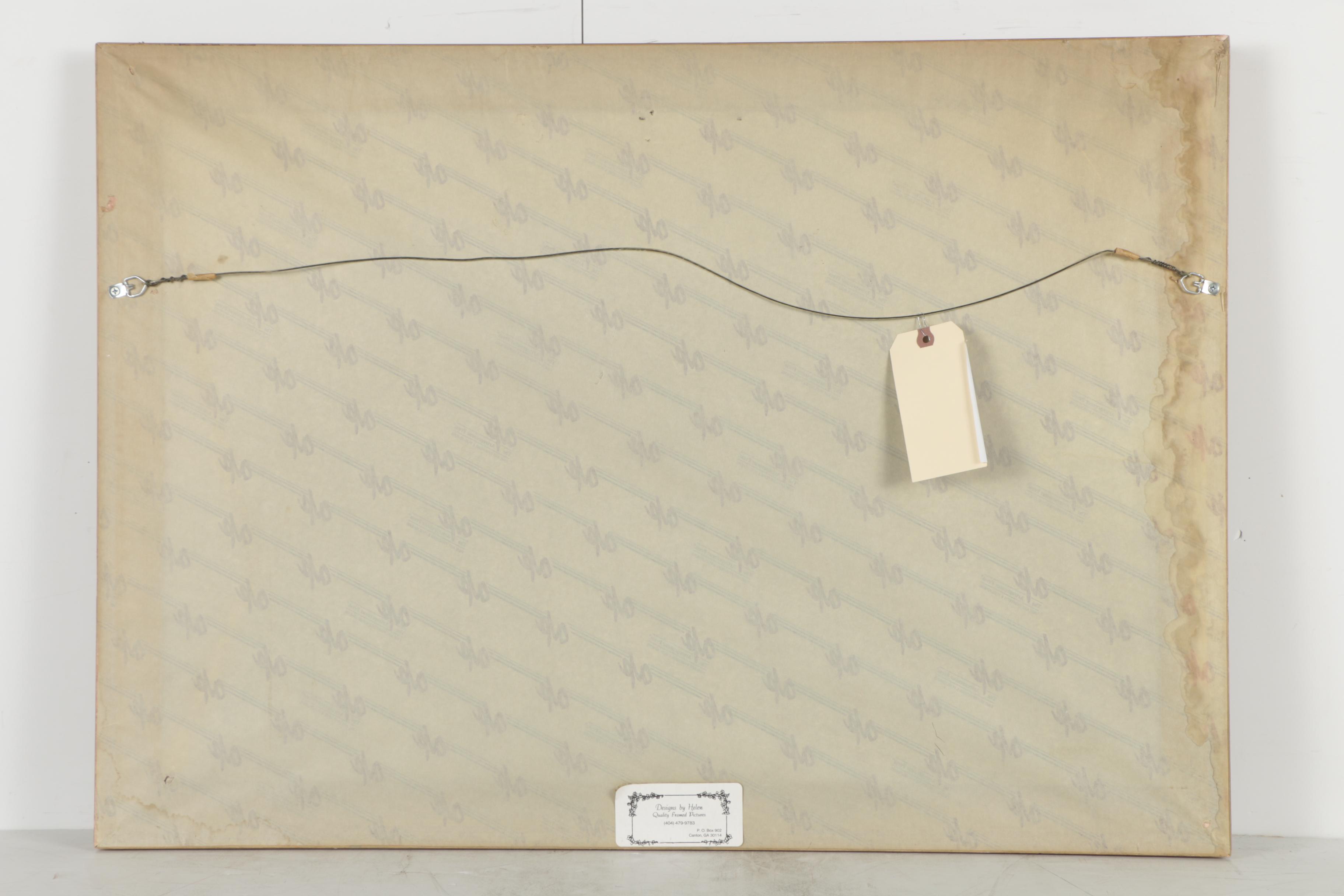 Offset Lithograph After Frederick Morgan "The Haymakers"