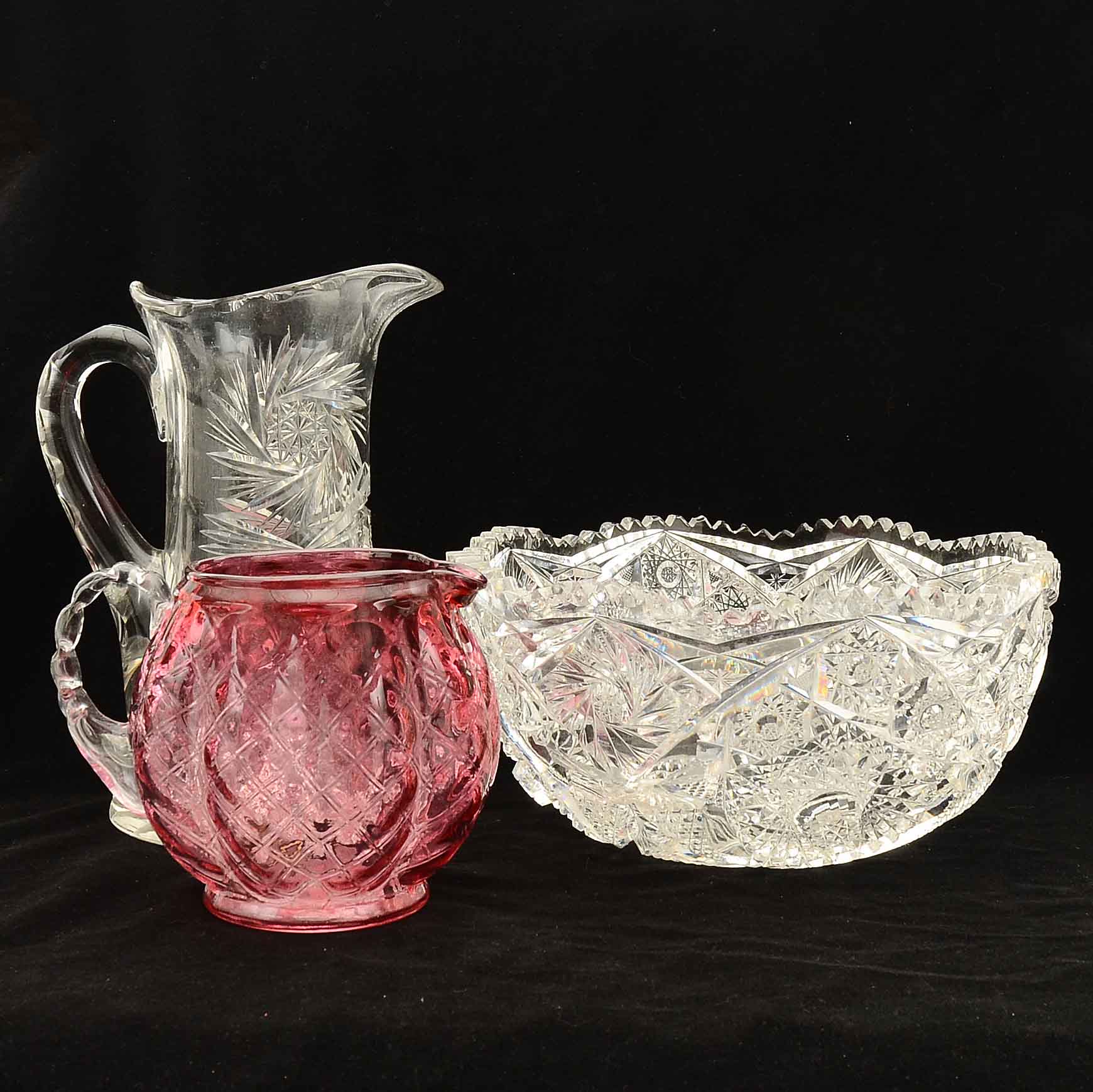 Collection of Vintage Glassware