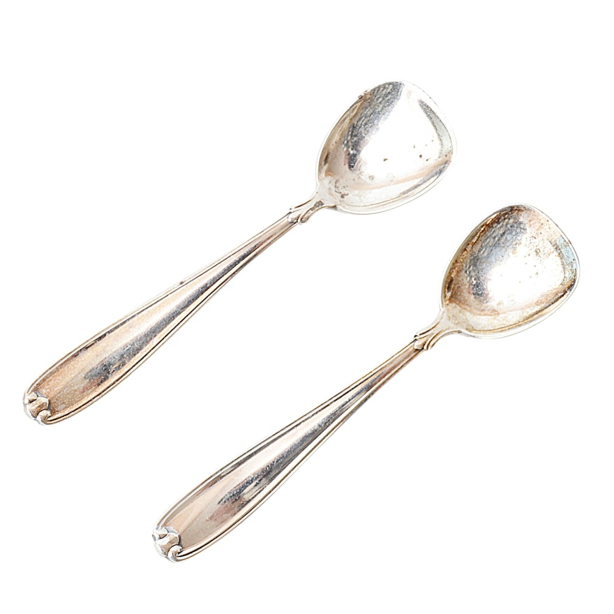 Buccellati Sterling Silver "Palm Beach" Ice Cream Spoons