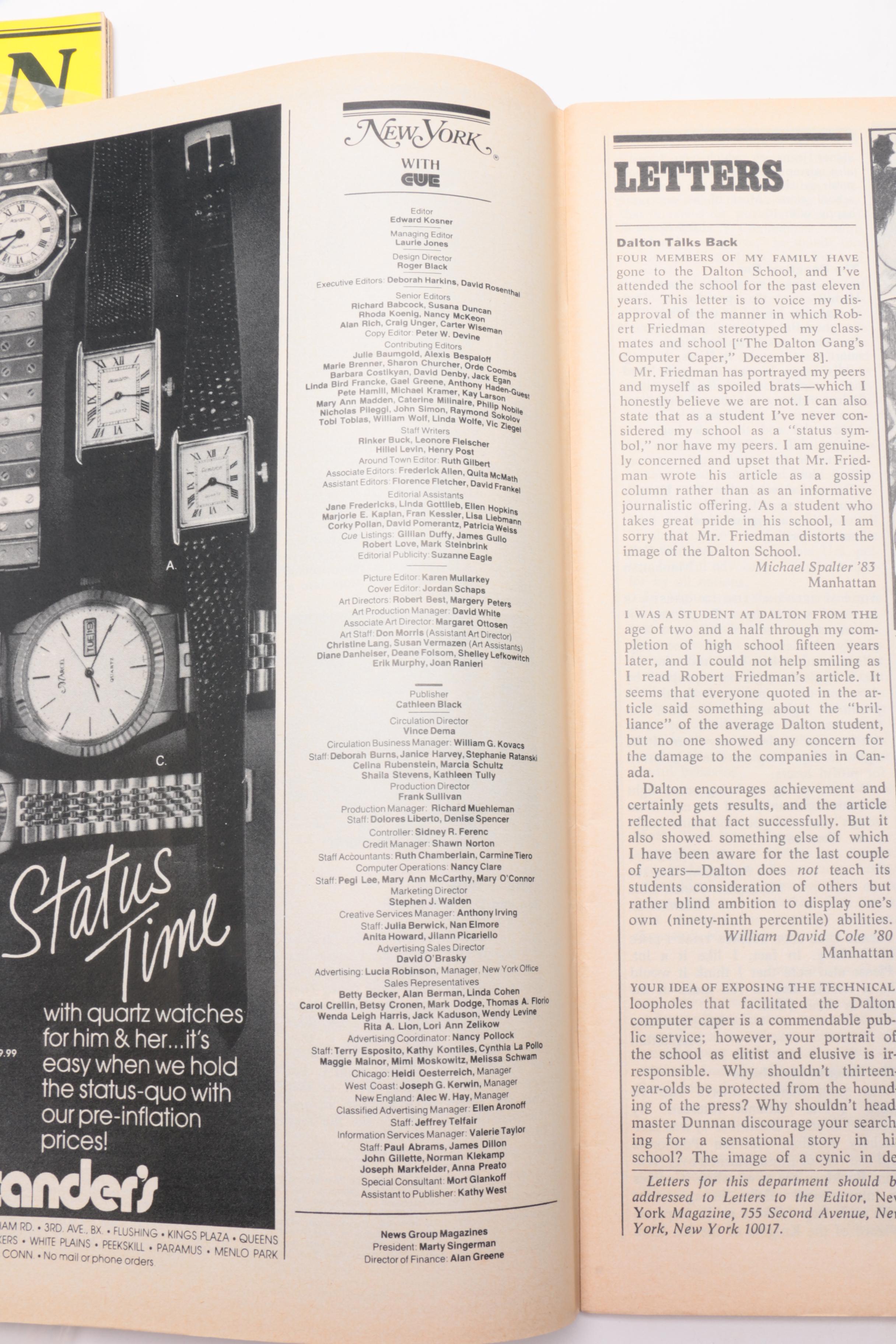 Vintage John Lennon Magazines