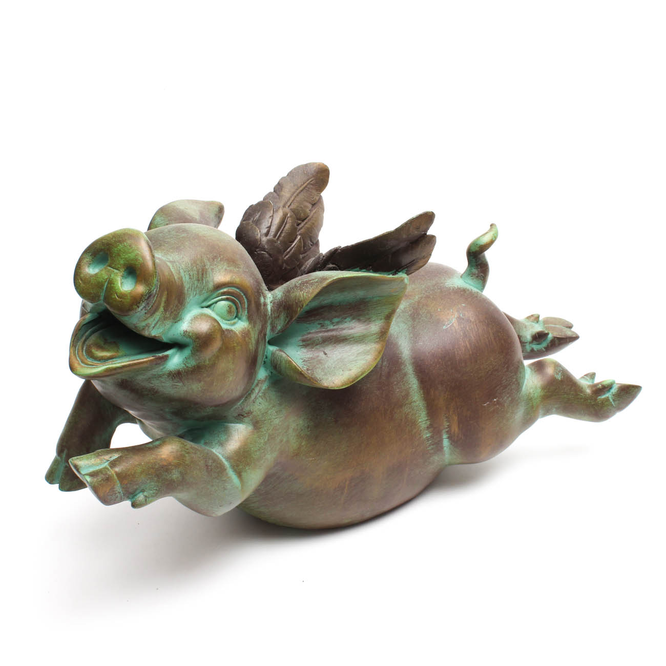 Flying Pig Figurine