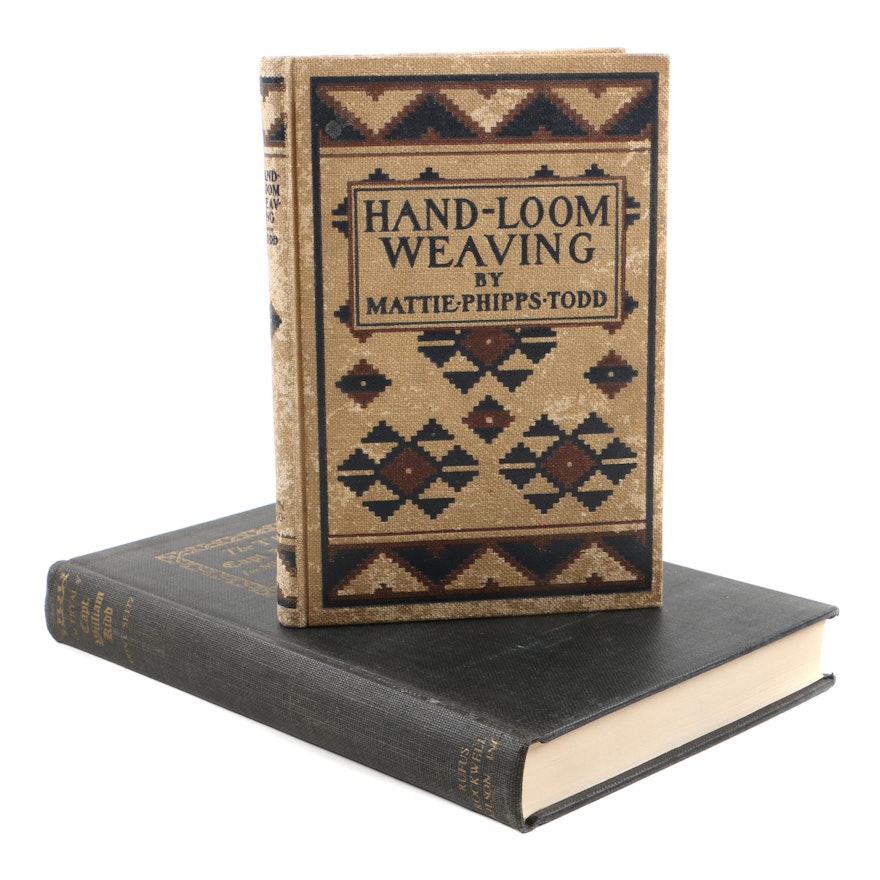 Early 20th Century Books on Weaving and Chinese Art