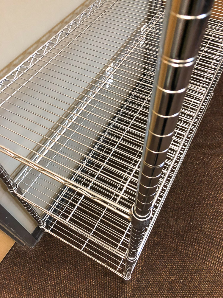 Metal Six Shelf Bakers Racks by NSF
