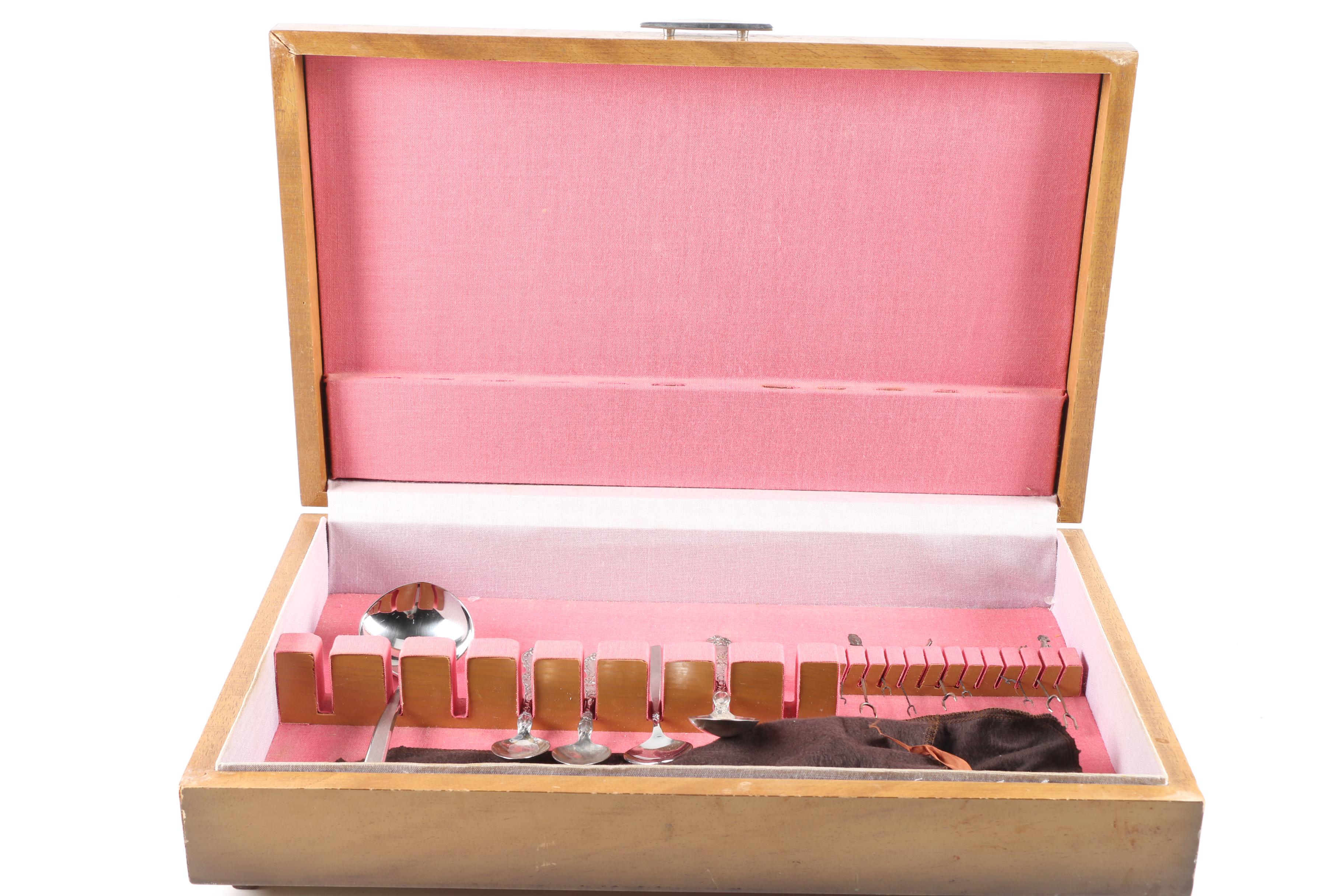 1835 R. Wallace Silver Plate Flatware and Other Flatware and Serving Utensils