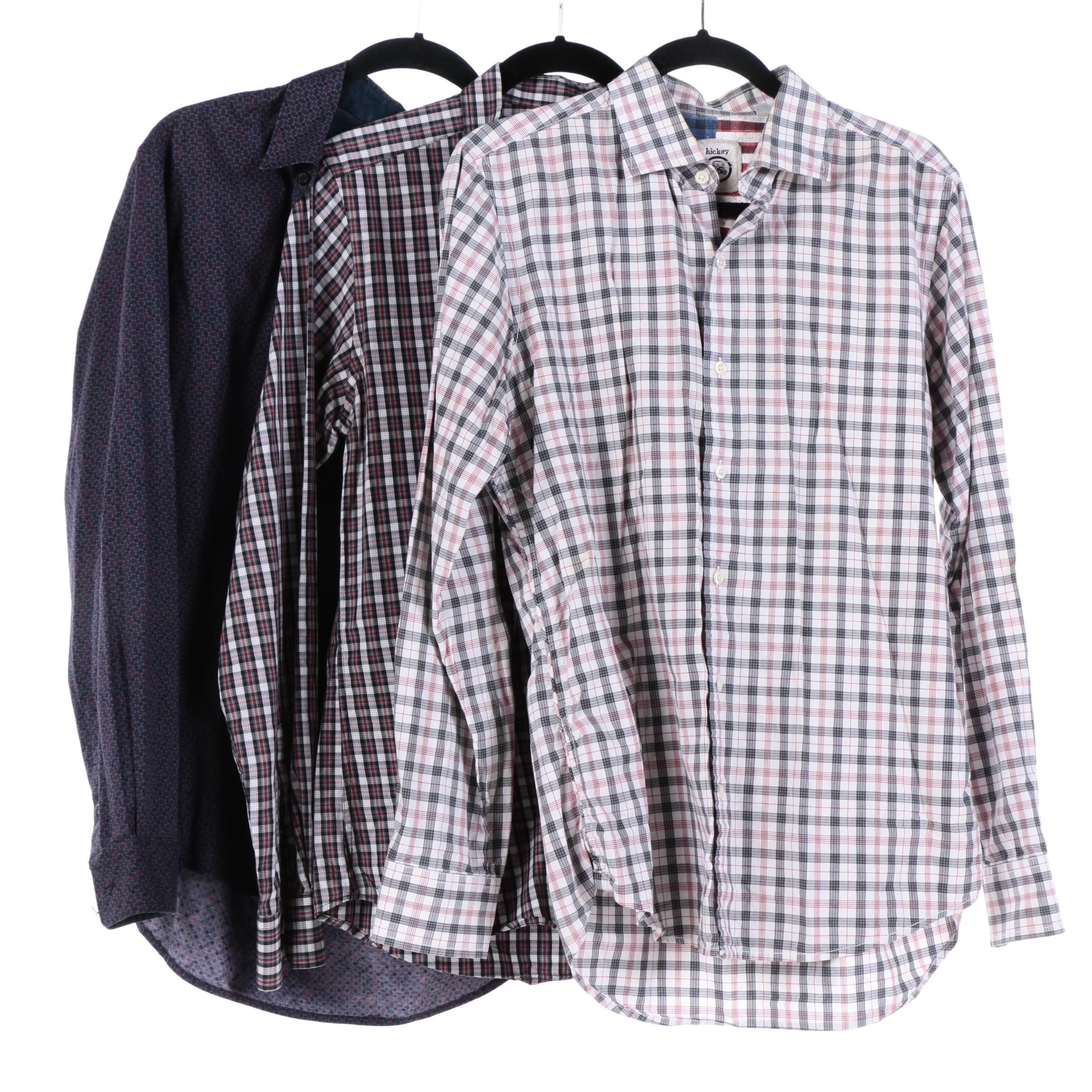 Men's Button Down Shirts Including Elie Tahari and Ben Sherman
