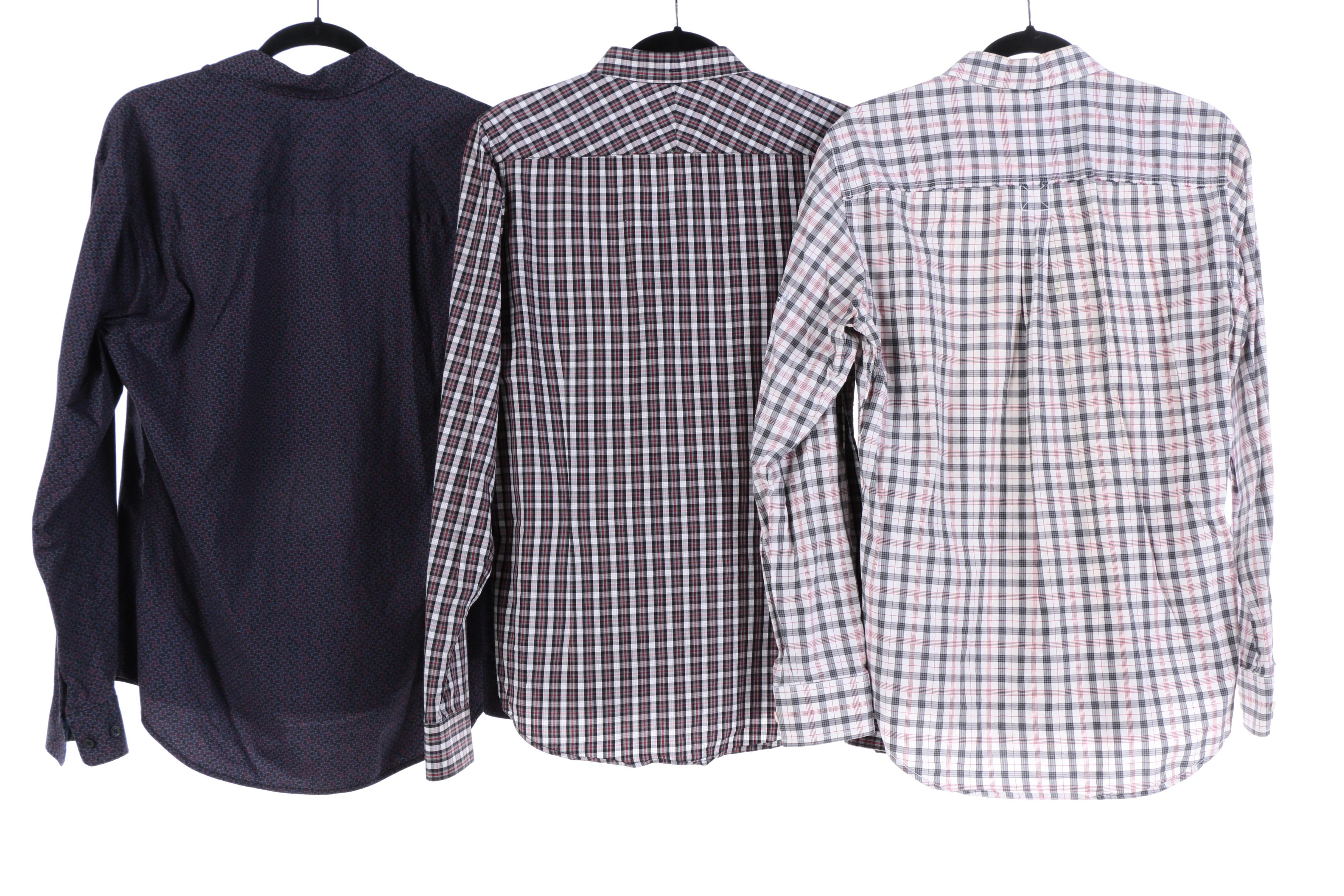 Men's Button Down Shirts Including Elie Tahari and Ben Sherman