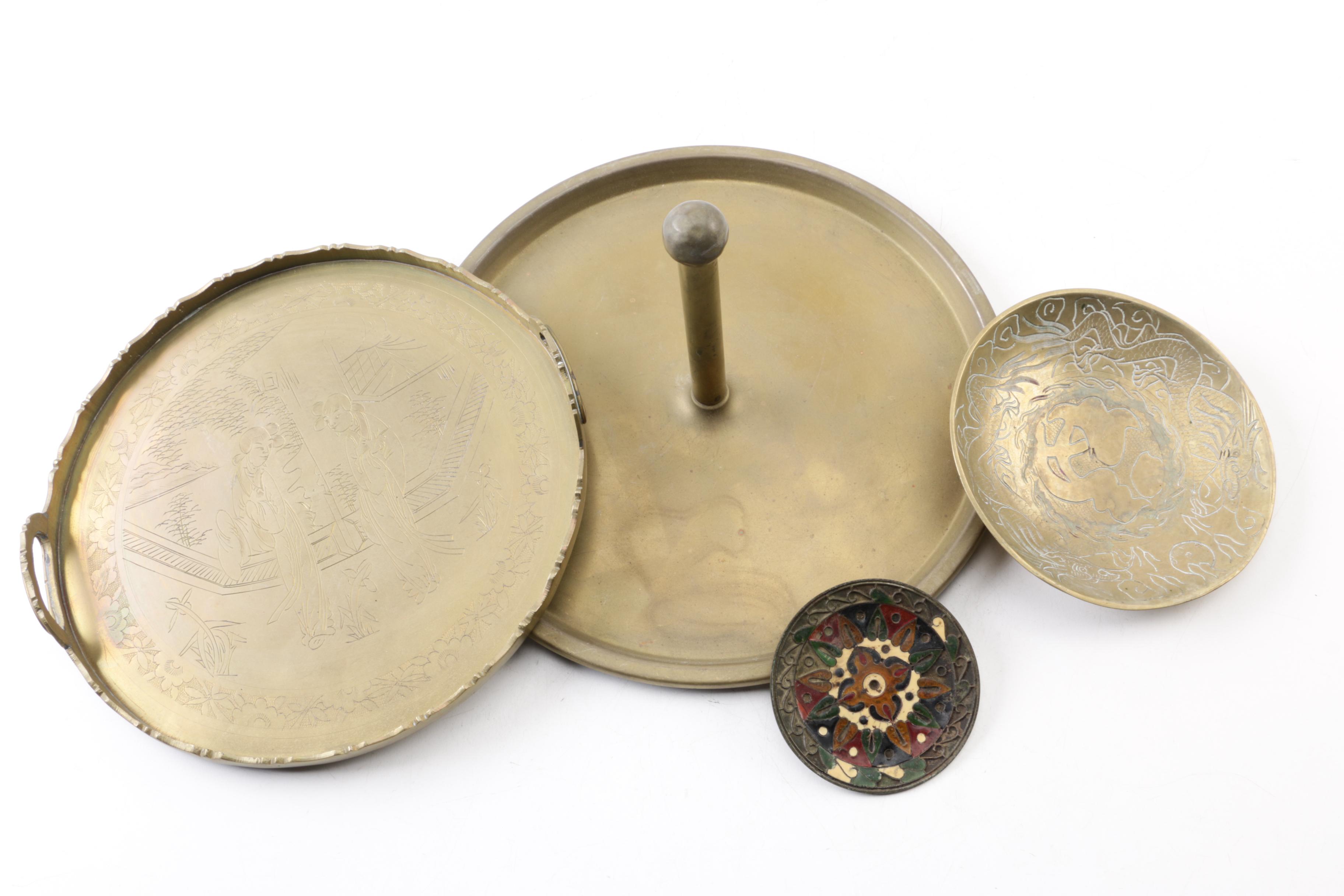 Decorative Brass Tableware and Bells