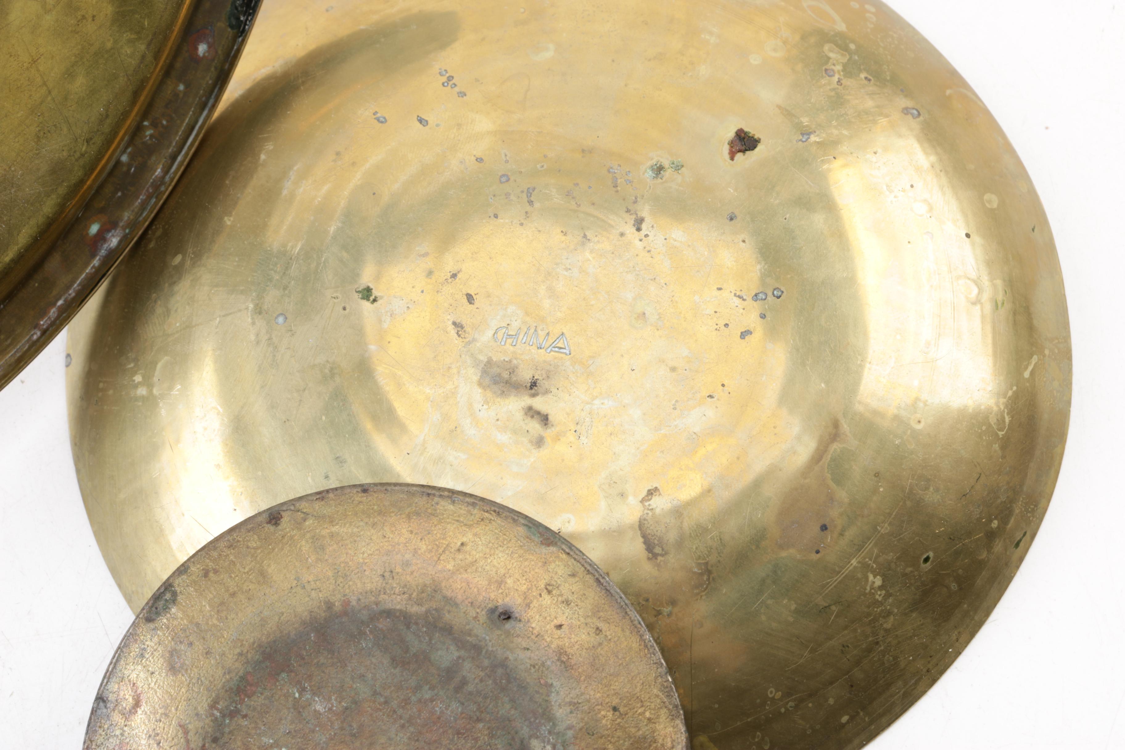 Decorative Brass Tableware and Bells